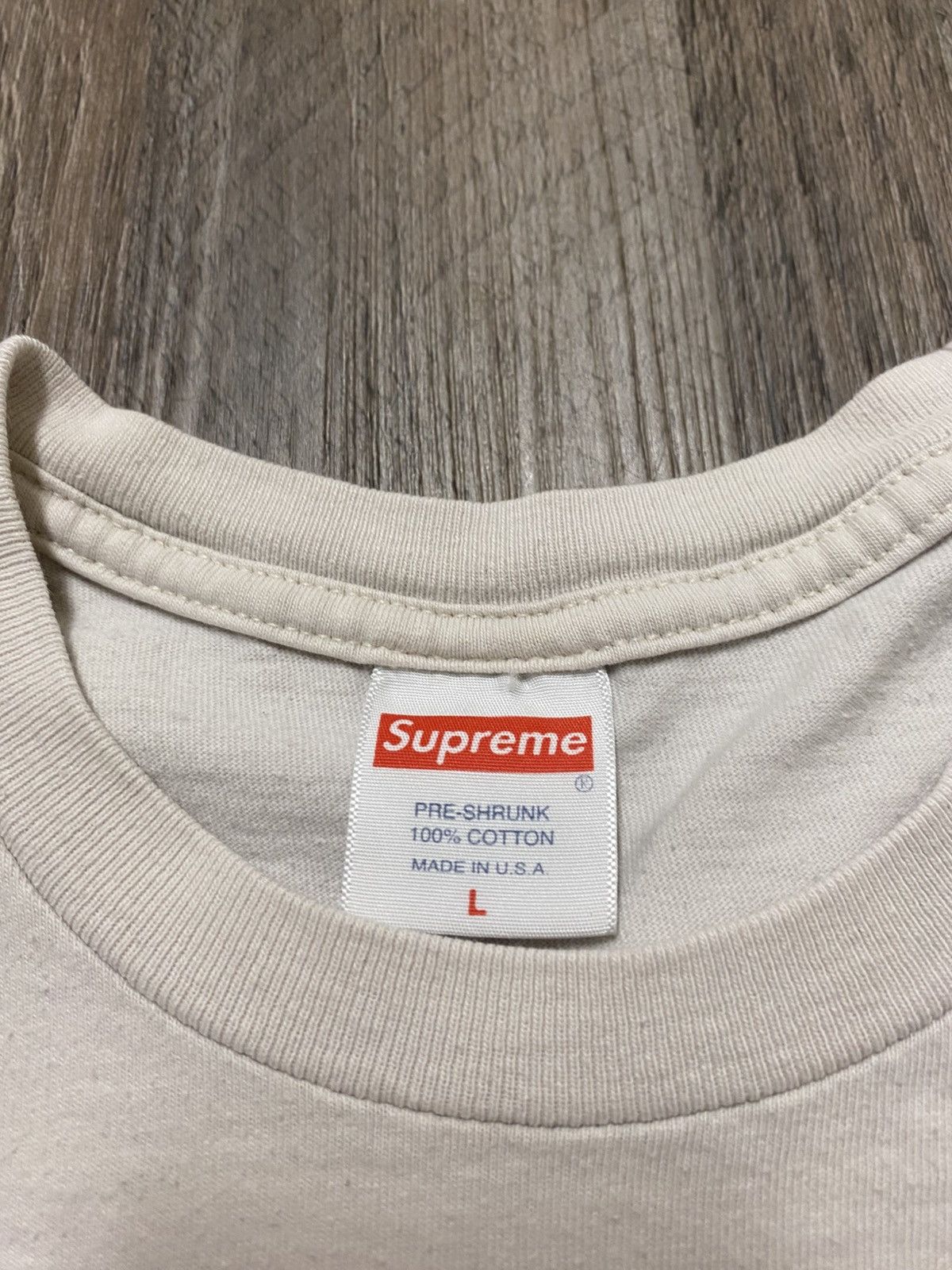Supreme Supreme Invisible et Invincible Face Mask Tee T Shirt Rare Size US L / EU 52-54 / 3 - 3 Thumbnail