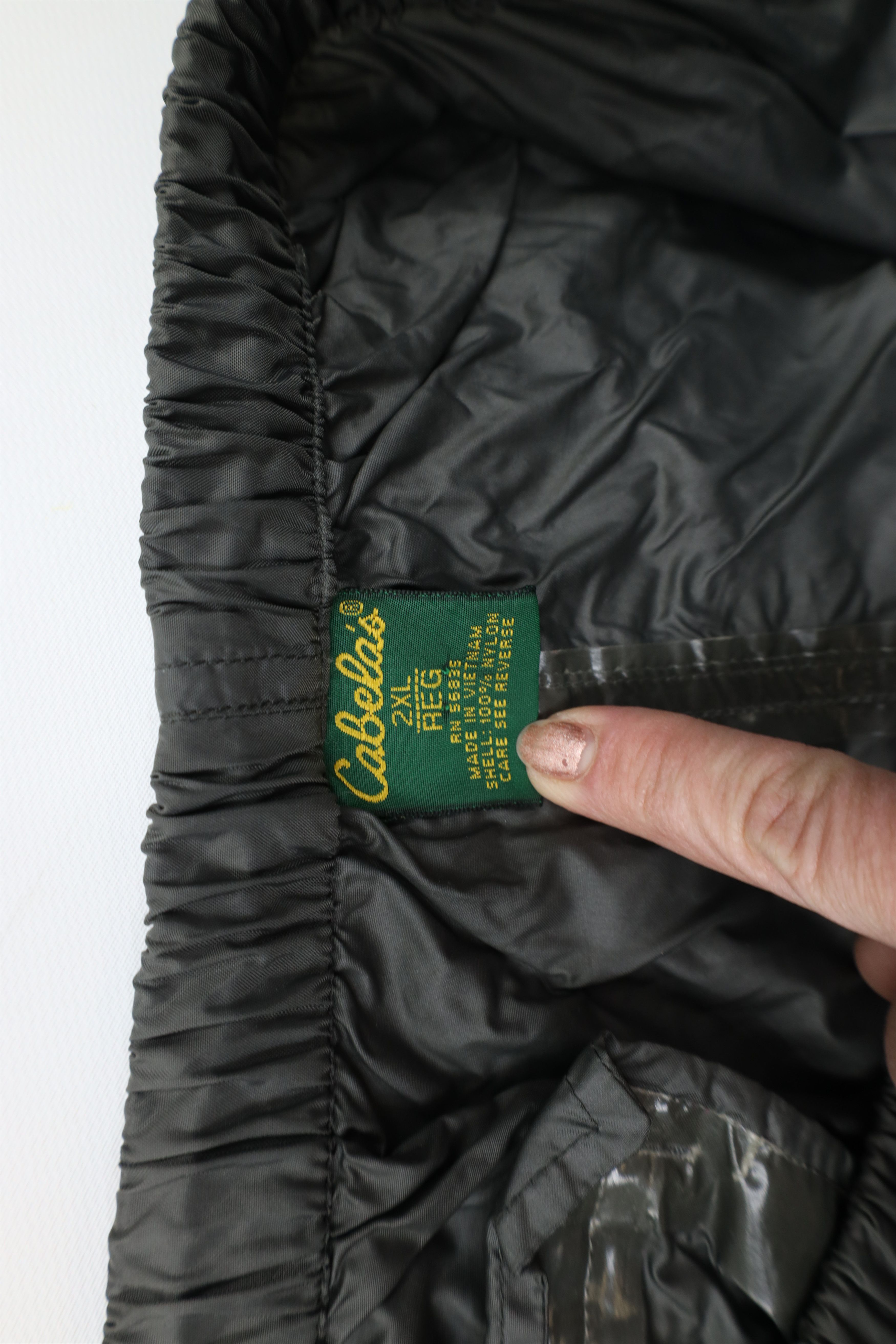 Cabelas × Vintage Vintage Cabelas Waterproof Double Wide Leg Windbreaker Pants Size US 40 / EU 56 - 9 Thumbnail