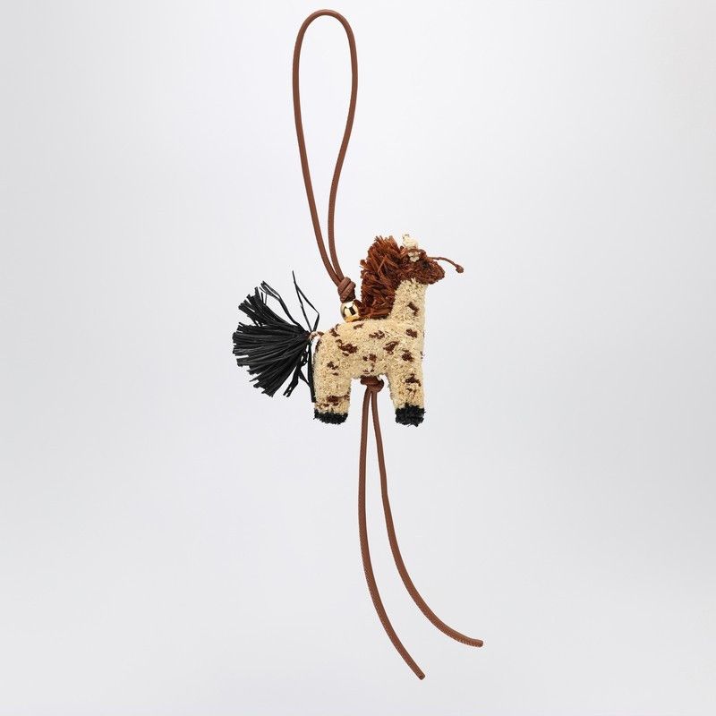 Loewe o1in1g0426 Size: OS / Giraffe Charm Pendant in Multicolor Size ONE SIZE - 1 Preview