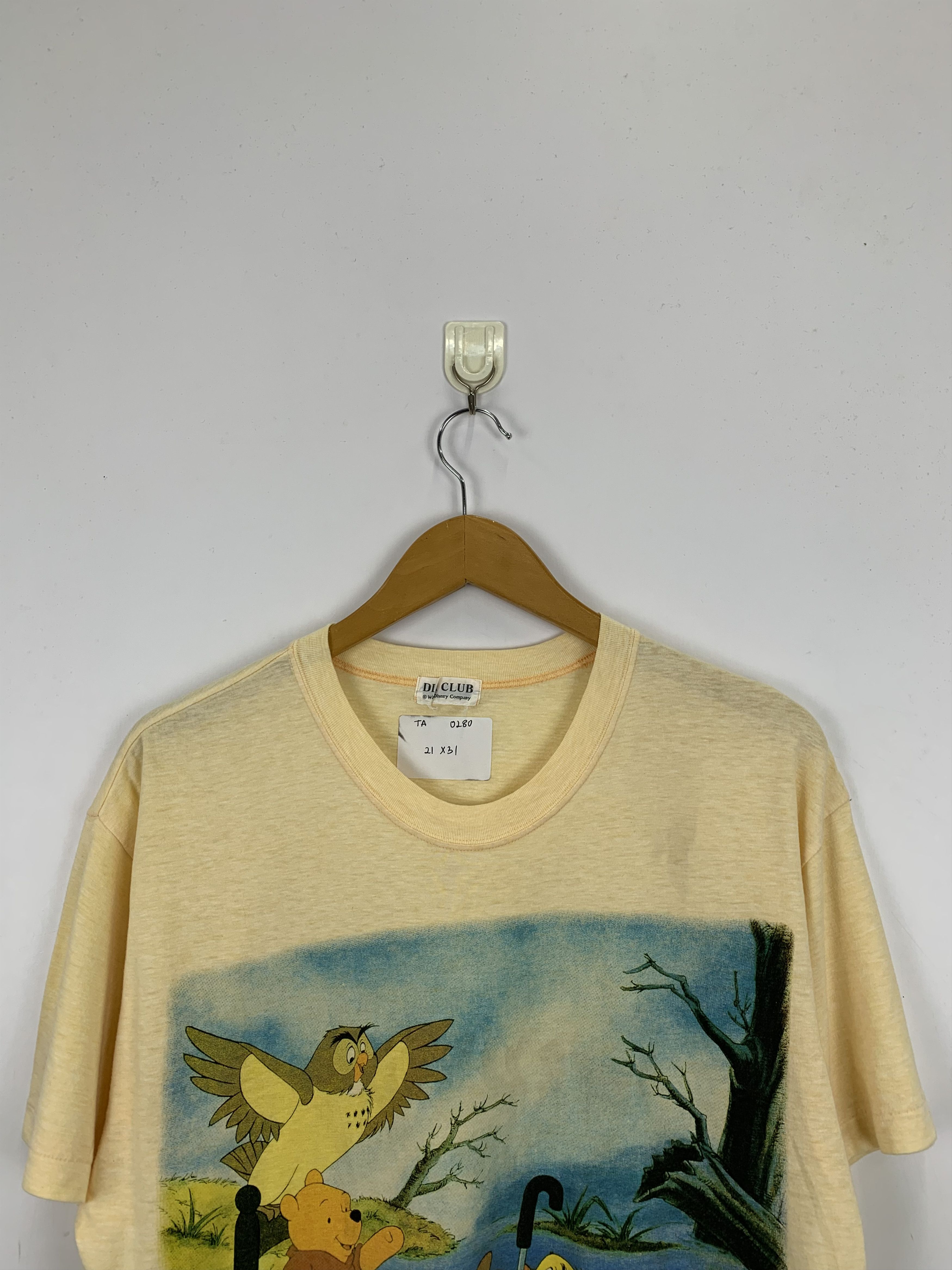 Disney Vintage 90s Walt Disney Pooh Friends T Shirt TA0280 Size US L / EU 52-54 / 3 - 2 Thumbnail