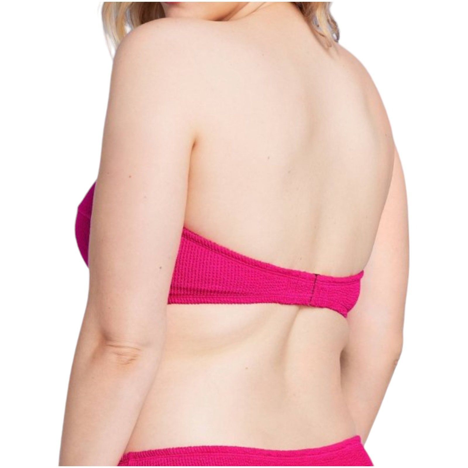 Other Shade & Shore - Women's Pucker Textured Light Lift Bandeau B Size ONE SIZE - 2 Thumbnail