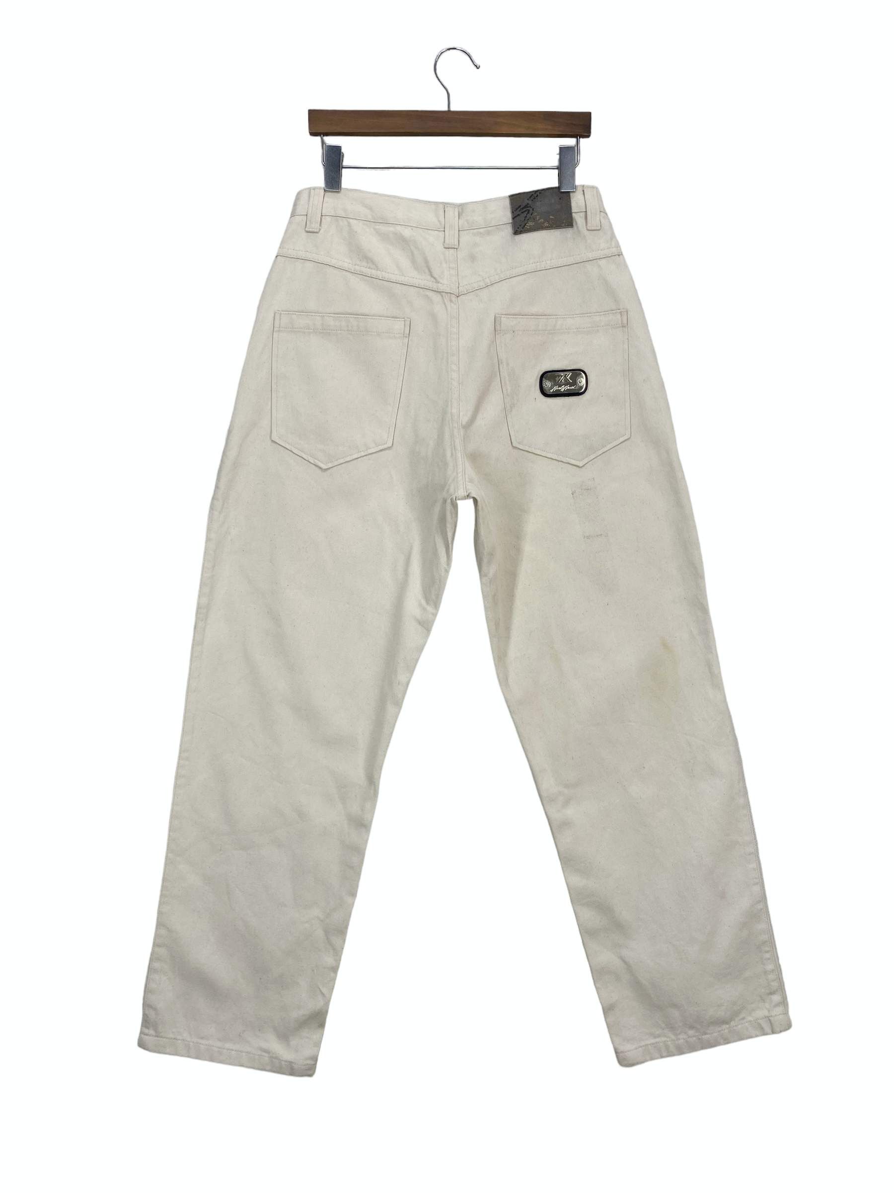 Karl Kani × Vintage Baggy Jeans Hip Hop Skate Relaxed Embroidered Embellished Size US 32 / EU 48 - 1 Thumbnail