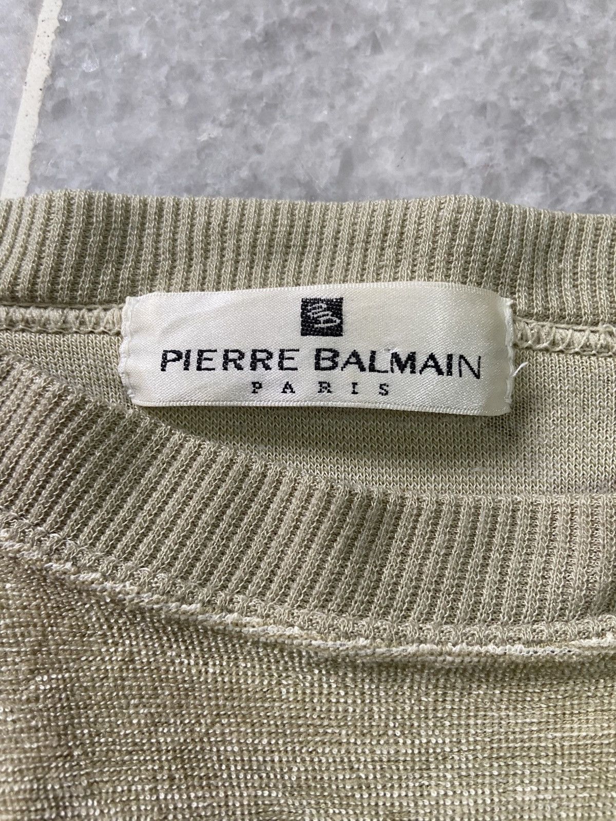 Balmain Pierre Balmain Paris Cashmere Long Sleeve Sweater Size US M / EU 48-50 / 2 - 4 Thumbnail