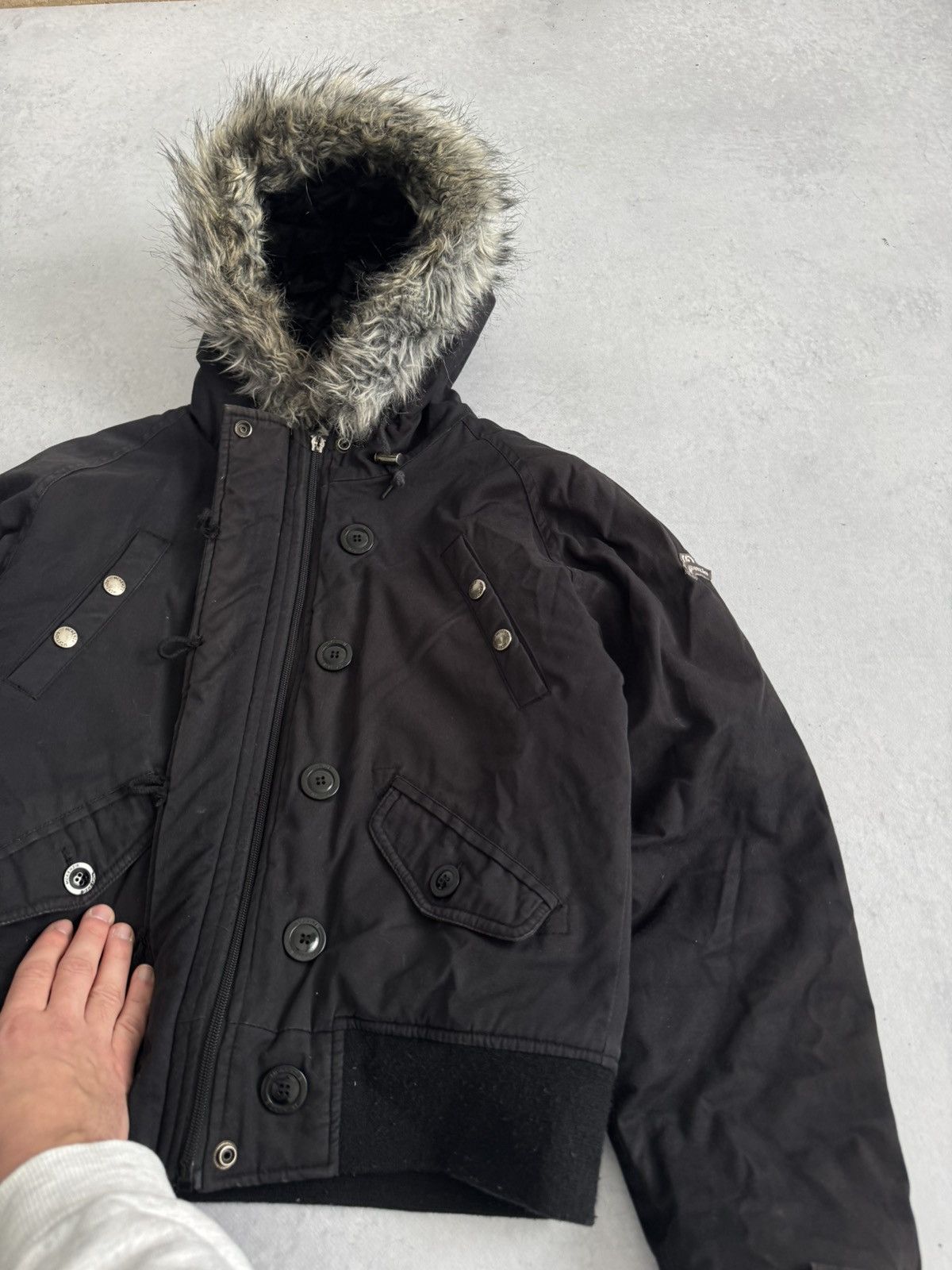 Japanese Brand Vintage 90s Japan Style Faux Fur Y2k Jacket Size L / US 10 / IT 46 - 6 Thumbnail