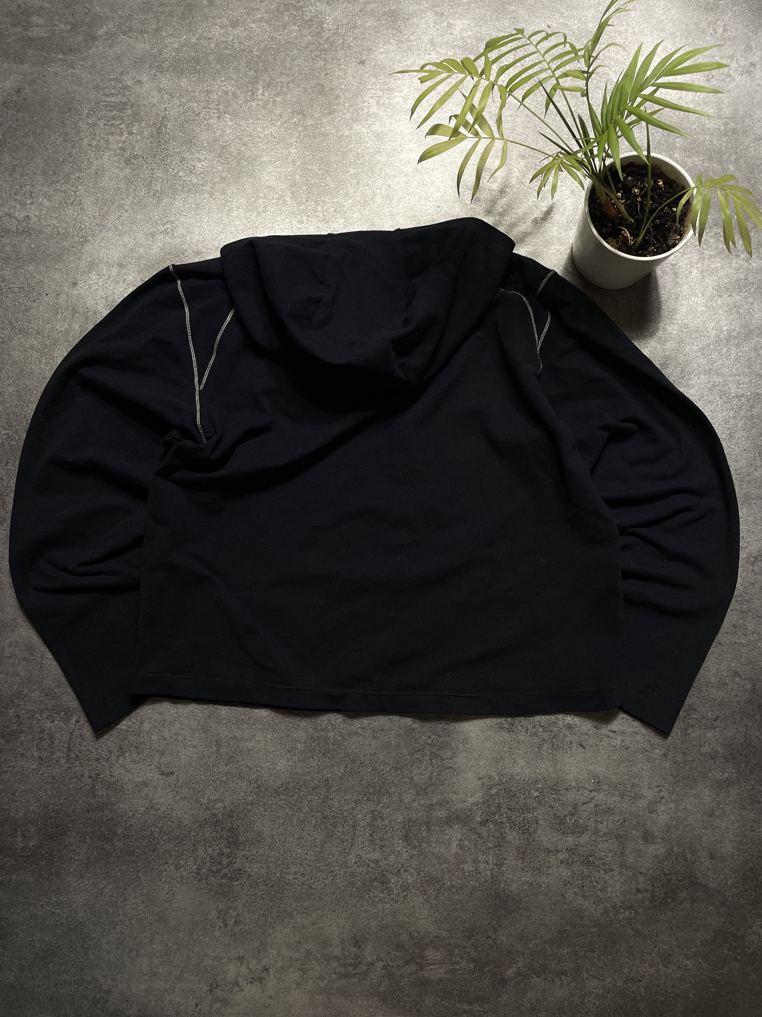 Nike ❗️RARE❗️Nike Vintage Y2K Silver Tag Boxy Hoodie Swoosh Size US XS / EU 42 / 0 - 5 Thumbnail