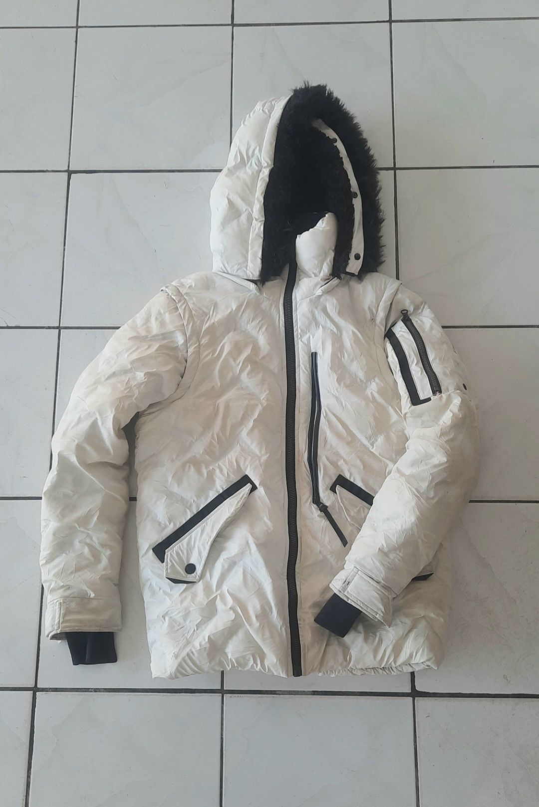 Japanese Brand Field core puffer fur hooded jacket Size US M / EU 48-50 / 2 - 1 Thumbnail