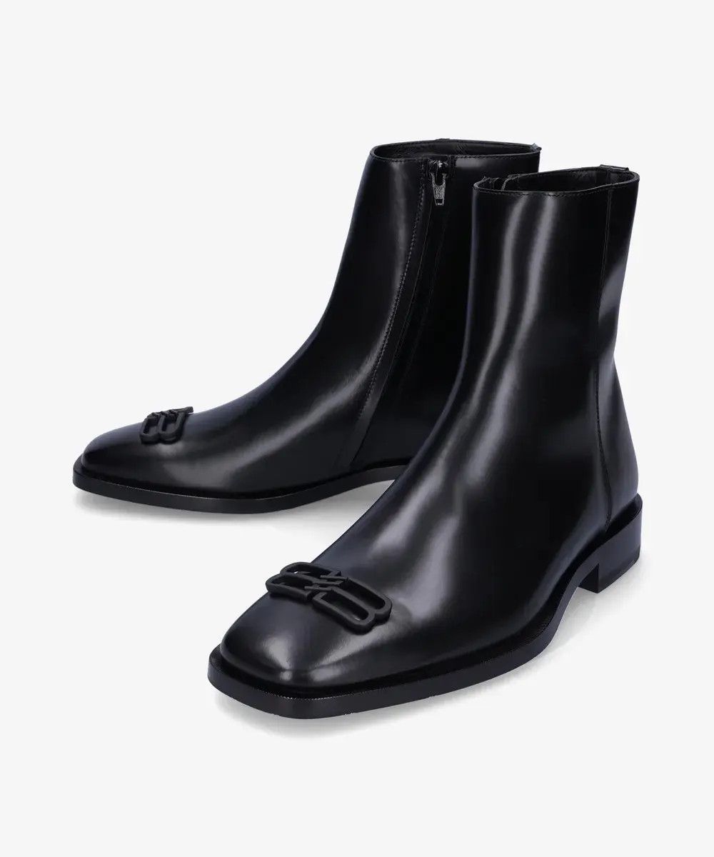 Balenciaga o1w1db10425 BB Icon Rim Booties in Black Size US 13 / EU 46 - 3 Thumbnail
