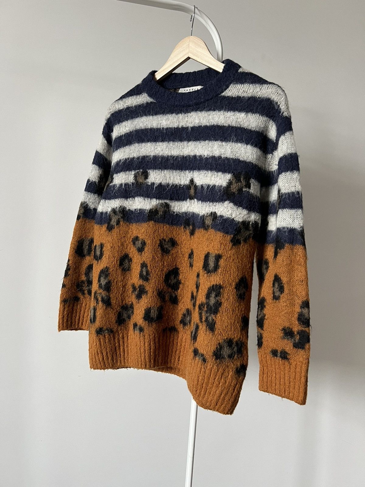 Sandro Sandro Paris 🇫🇷 Sweatshirt Knit Women Size S / US 4 / IT 40 - 1 Thumbnail