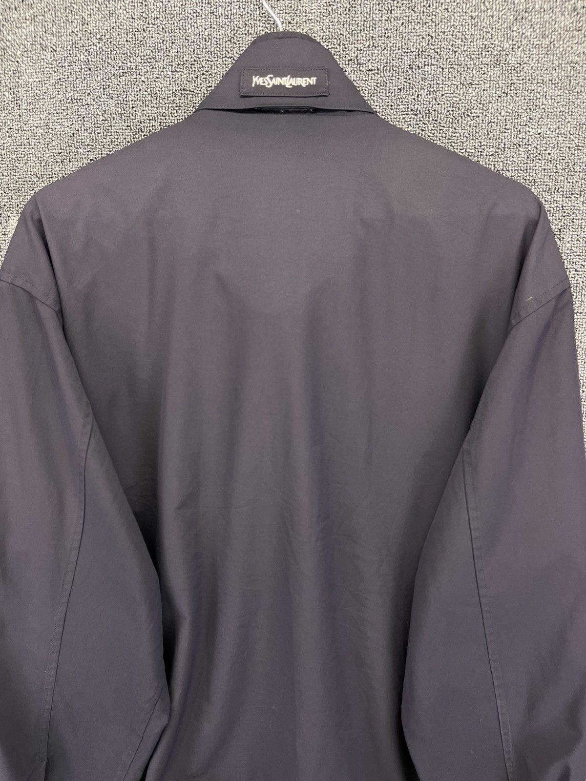 Yves Saint Laurent Vintage Yves Saint Laurent Luxury Zip Up Trashed Jacket Size US M / EU 48-50 / 2 - 11 Thumbnail
