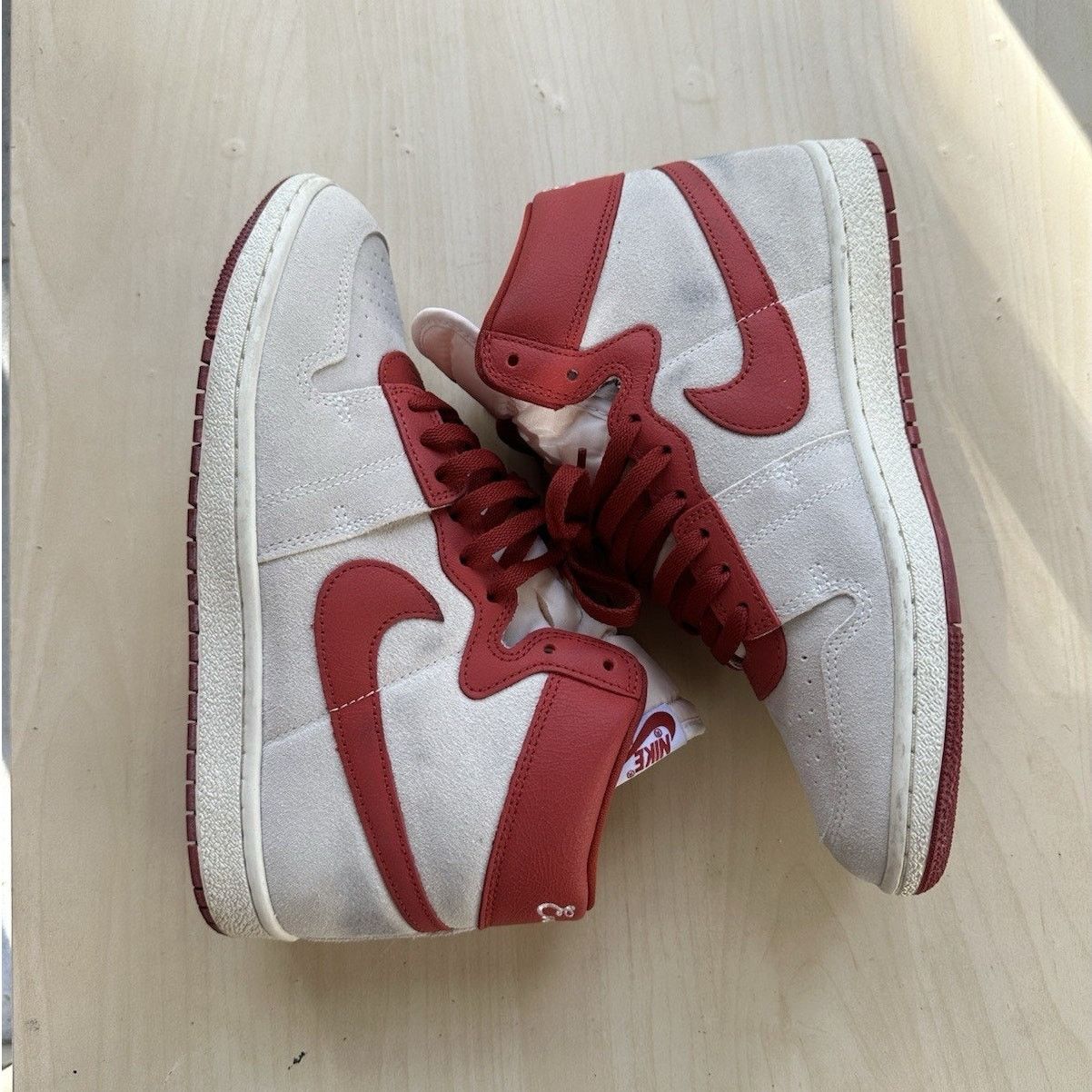 Jordan Brand × Nike Nike Jordan Air Ship PE SP Dune Red DZ3497-106 Mens sz 9 Size US 9 / EU 42 - 2 Thumbnail
