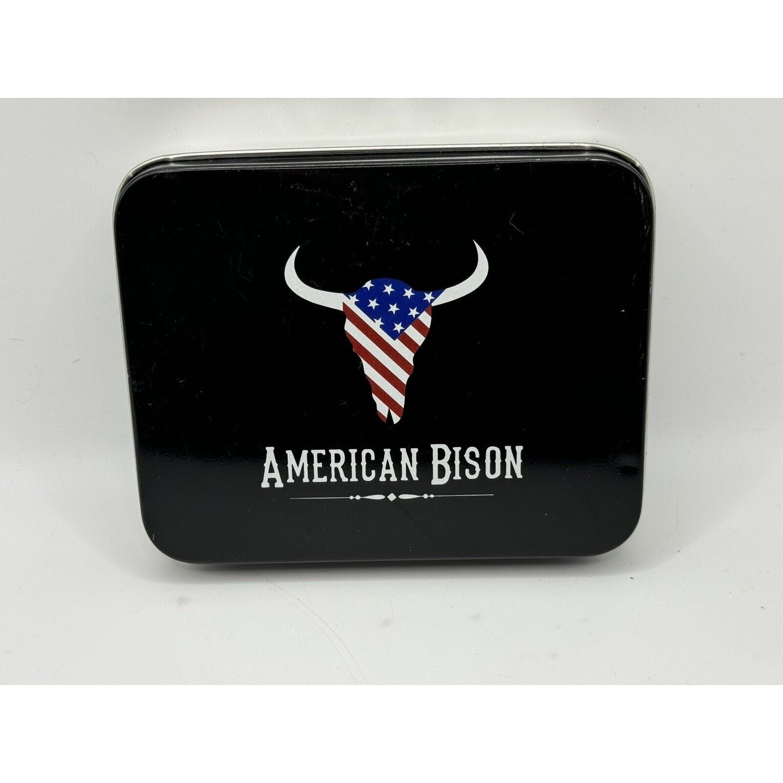 The Unbranded Brand AMERICAN BISON GENUINE LEATHER BLACK/BROWN MEN'S WALLET Size ONE SIZE - 5 Thumbnail