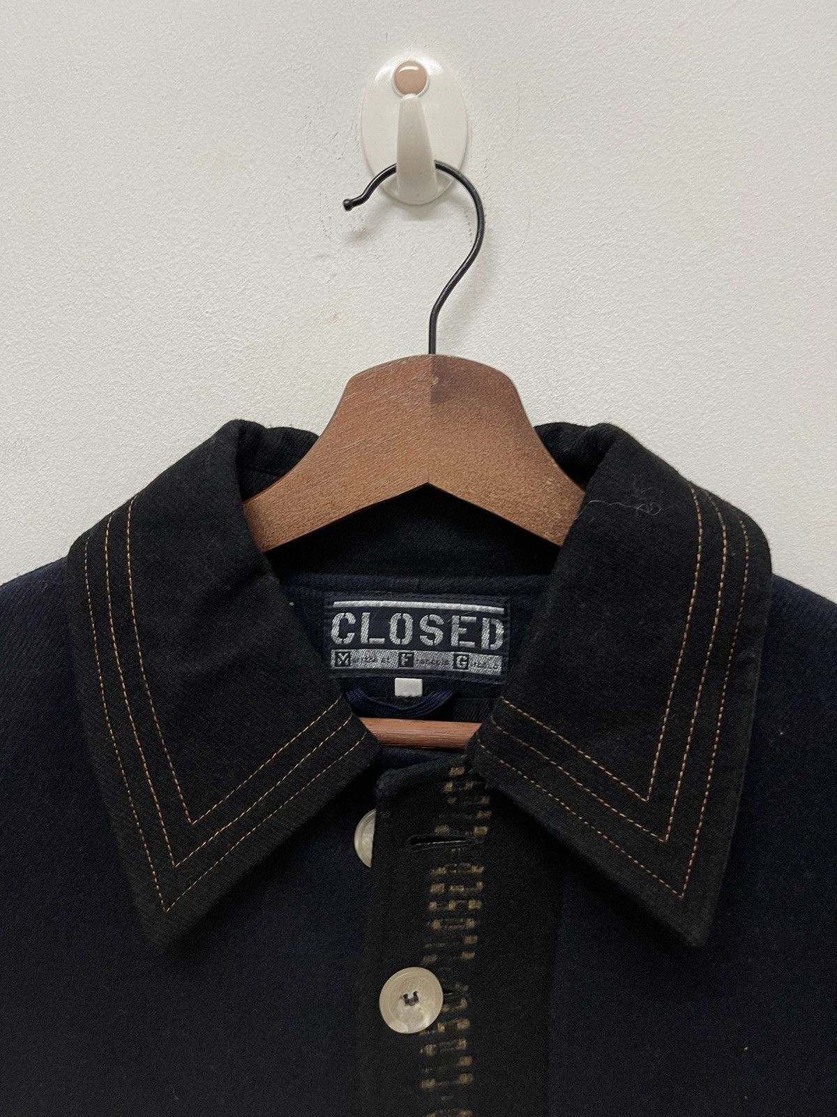 Marithe + Francois Girbaud 🔥ARCHIVE🔥Vtg 80’s CLOSED Marithe Francois Girbaud VARSITY Size US L / EU 52-54 / 3 - 5 Thumbnail
