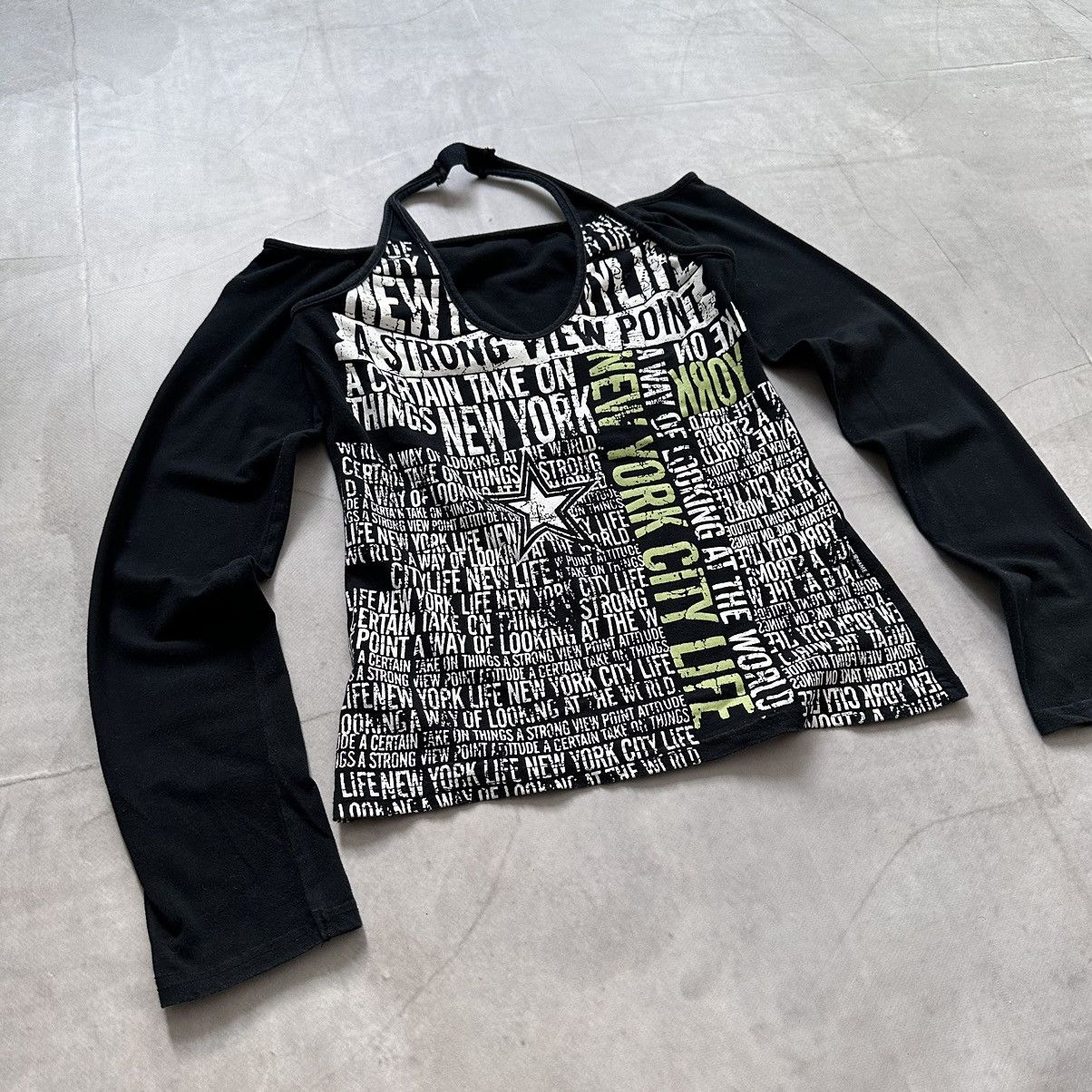 Hysteric Glamour × Undercover Y2K New York Hysteric Glamour Style Tank Top Long Sleeve Size S / US 4 / IT 40 - 10 Thumbnail