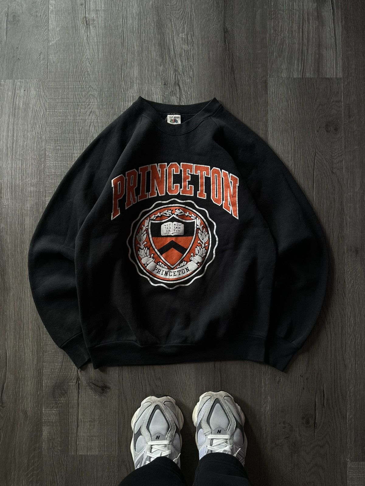 Russell Athletic Vintage 90s Russell Style Collegiate Sweatshirt Size US L / EU 52-54 / 3 - 1 Thumbnail