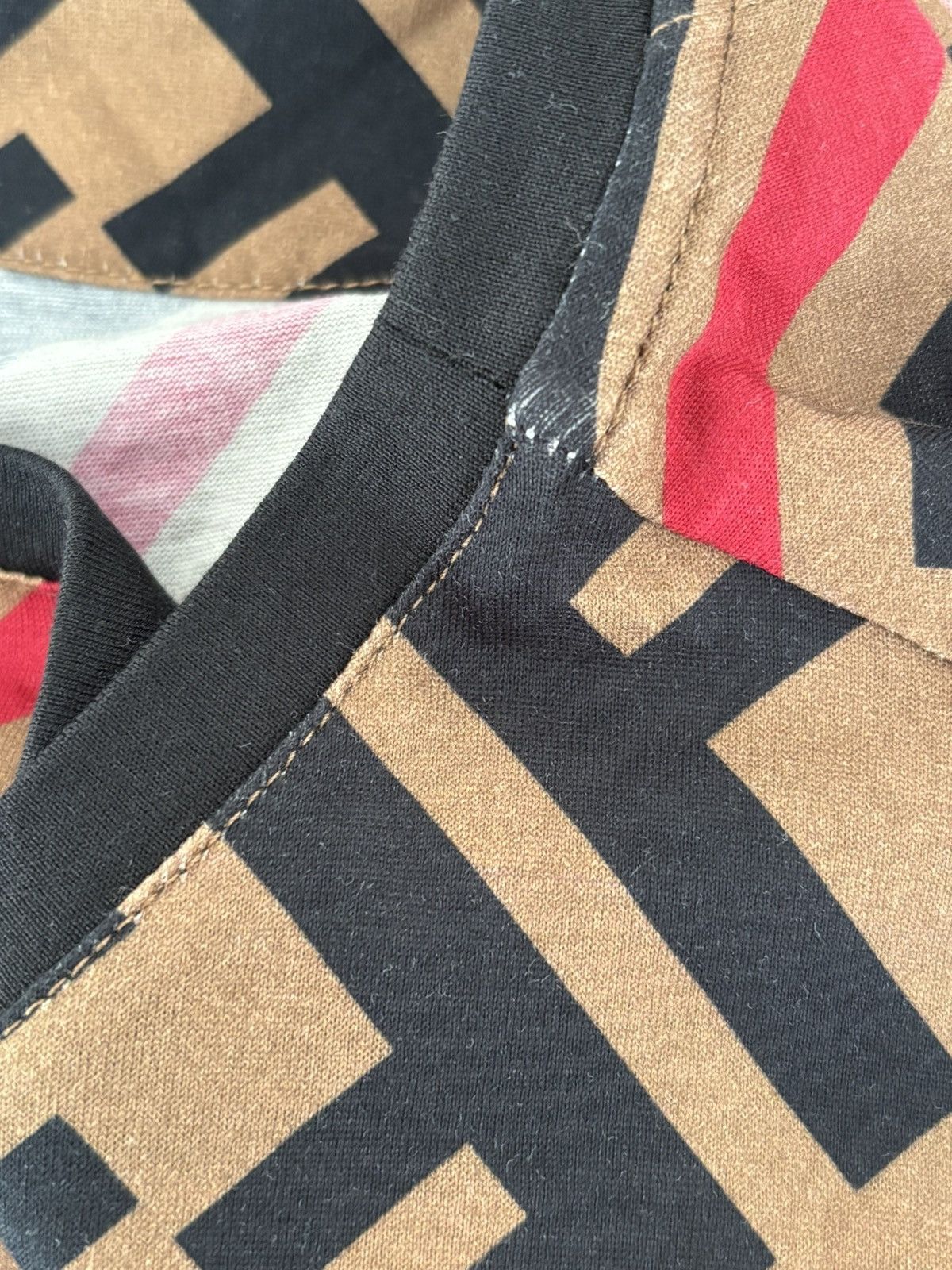 Fendi FF Monogram T-Shirt Size US XS / EU 42 / 0 - 8 Thumbnail