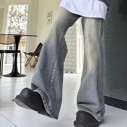 Japanese Brand × Jean Y2k 90s Flare Baggy Jeans Unisex Size US 28 / EU 44 - 1 Thumbnail