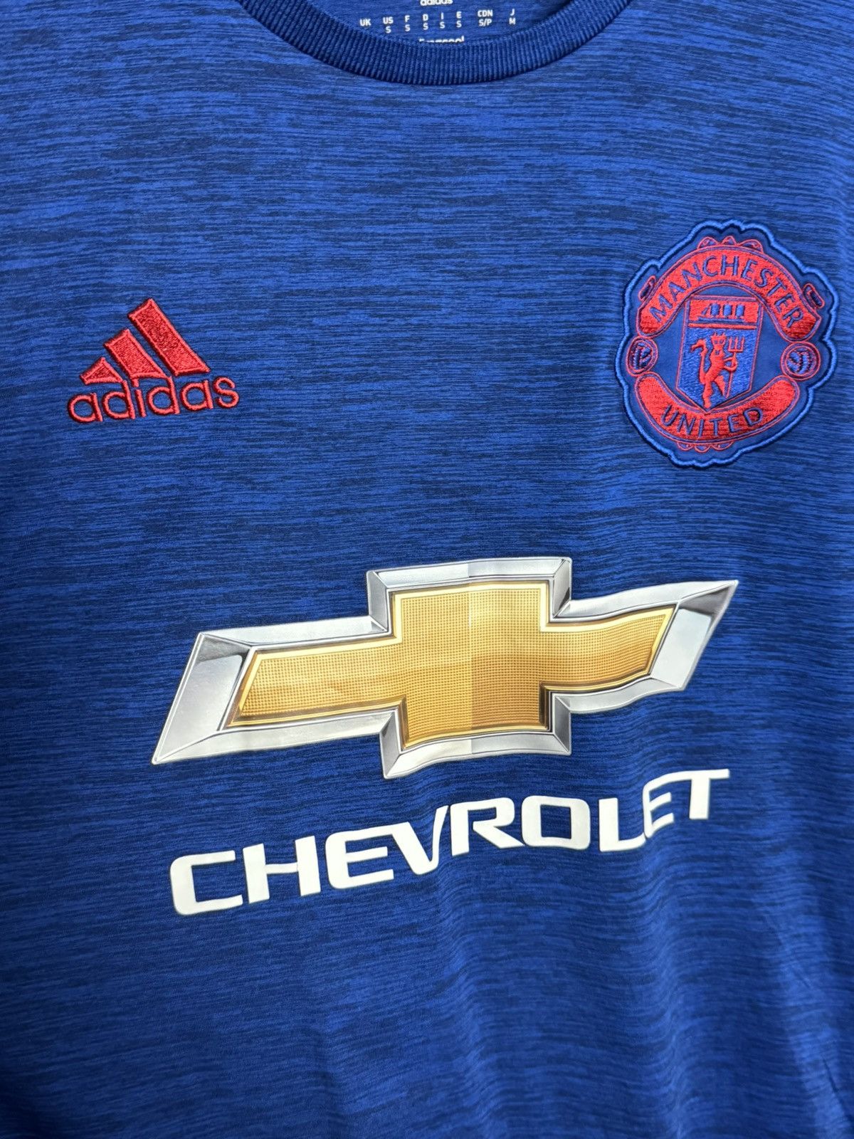 Adidas Manchester United 16/17 Away Football Jersey T-Shirt Size US S / EU 44-46 / 1 - 3 Thumbnail