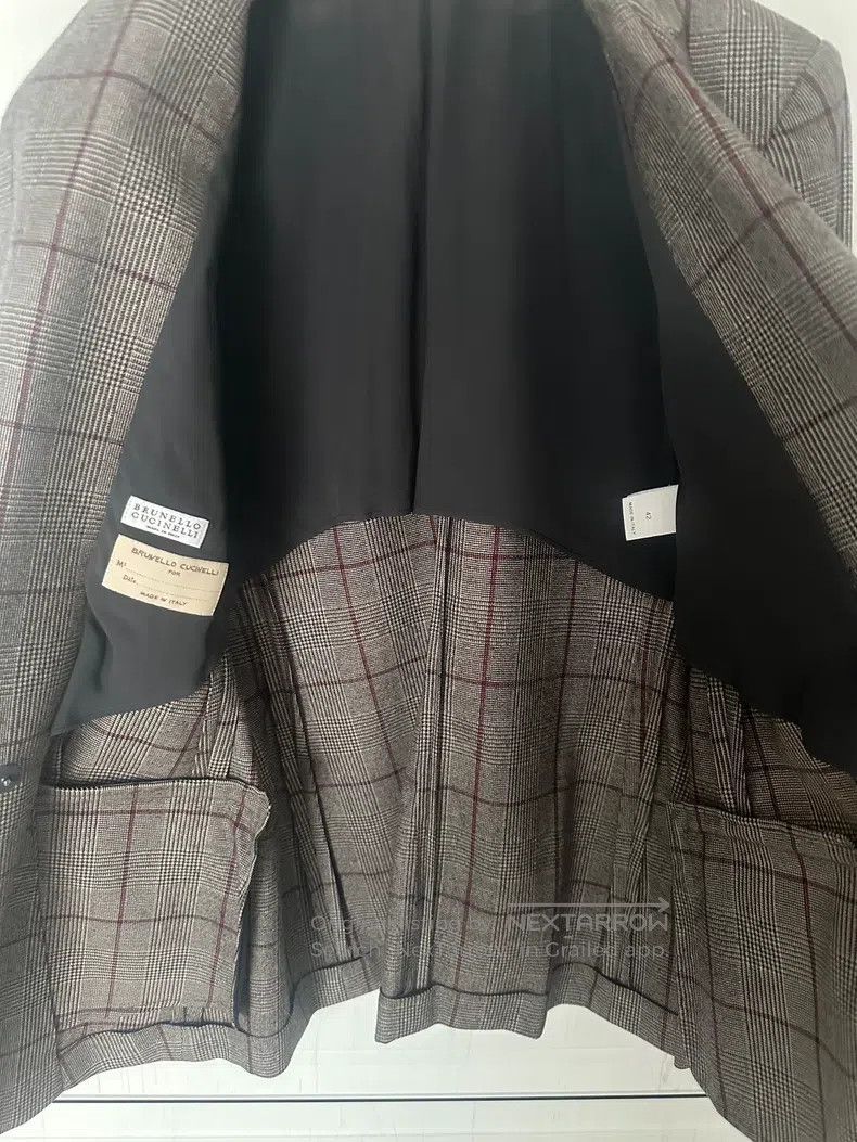 Brunello Cucinelli Brunello Cucinelli Wool Blazer Size S / US 4 / IT 40 - 4 Thumbnail