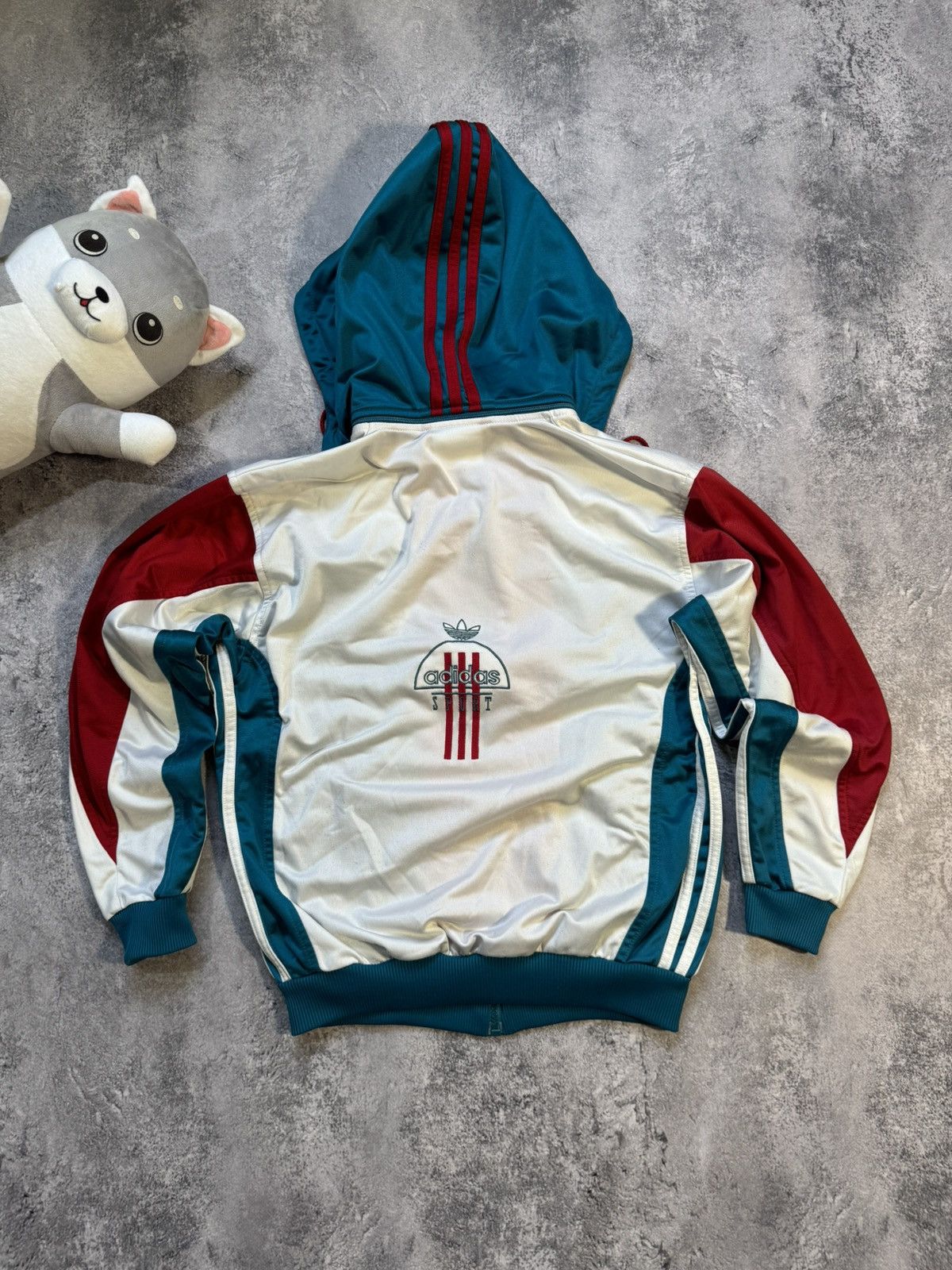 Adidas × Vintage Vintage Adidas Sport Zip Hoodie Size xs Size US XS / EU 42 / 0 - 13 Thumbnail
