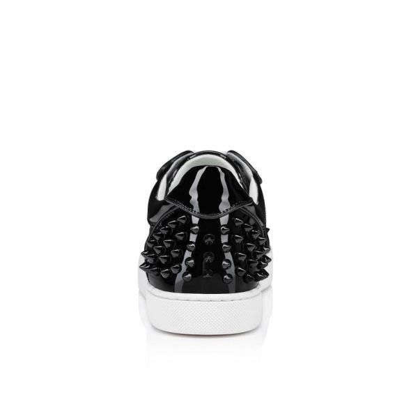 Christian Louboutin o1s1wg111124 Low-Top Sneakers in White & Black Size US 10 / IT 40 - 2 Thumbnail