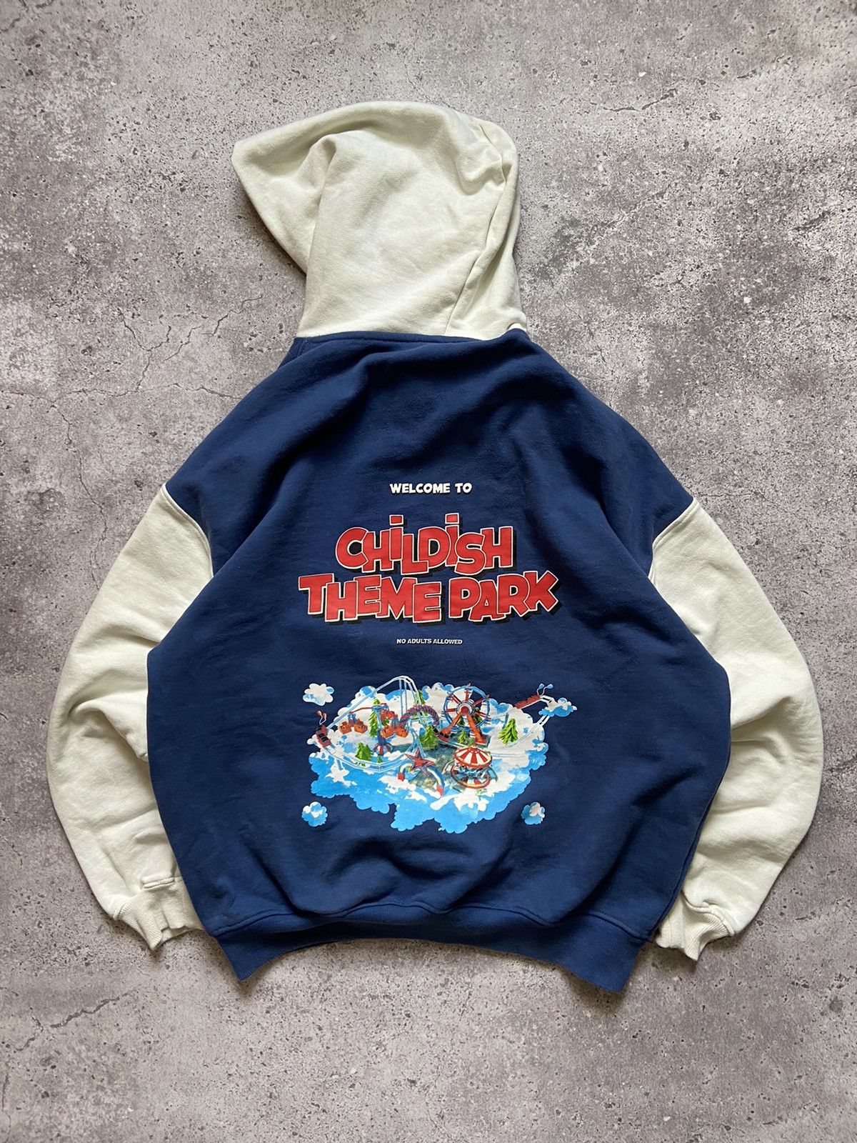 CHILDS × Vintage Childish Vintage Theme Park Hoodie Size US L / EU 52-54 / 3 - 1 Thumbnail