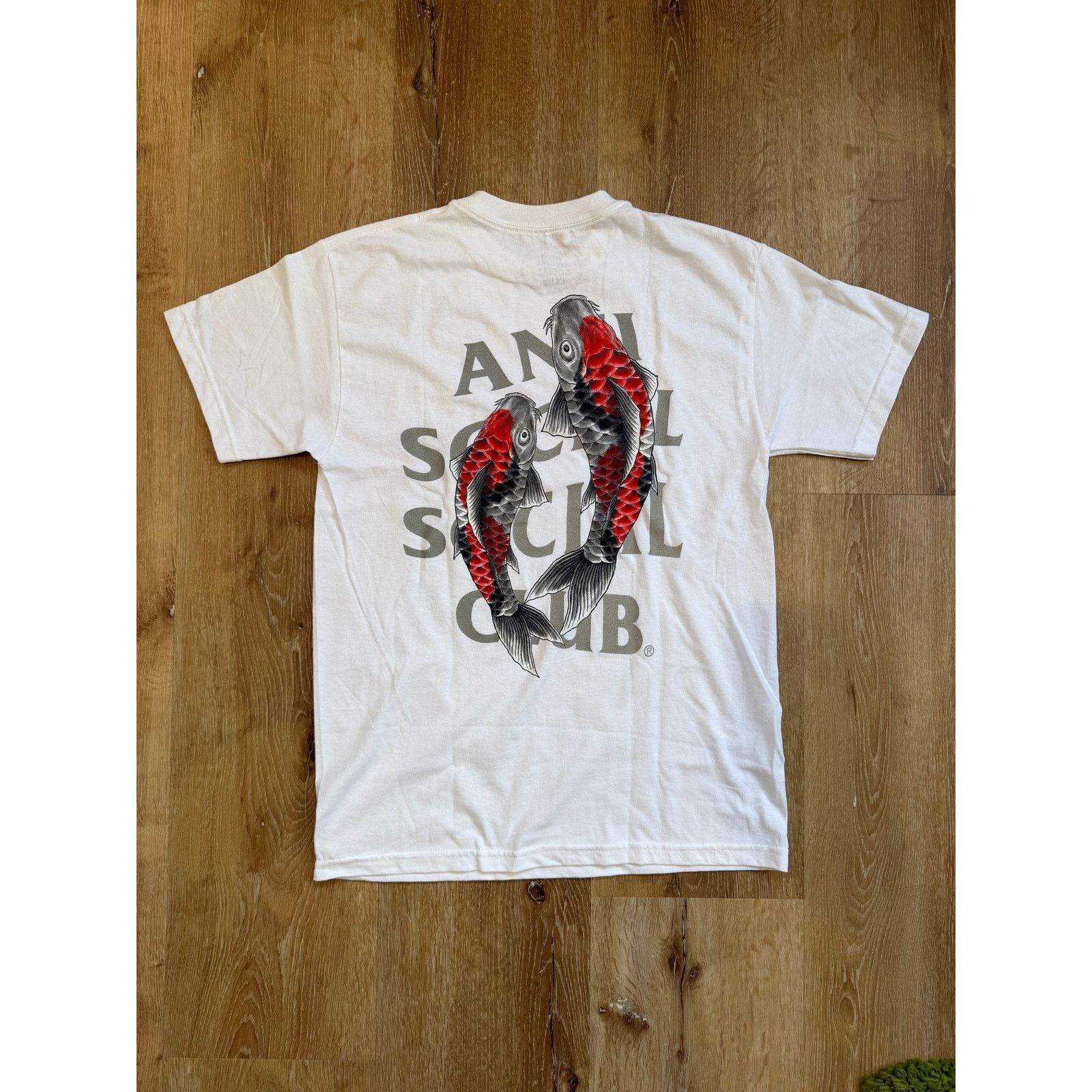 Anti Social Social Club ASSC Koi Garden 3M Reflective Tee White Size US M / EU 48-50 / 2 - 2 Thumbnail