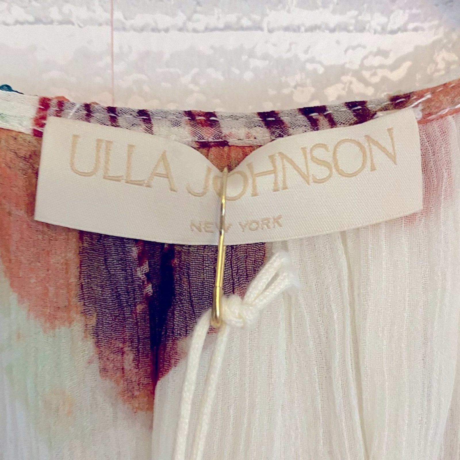 Ulla Johnson New! Ulla Johnson $690 Silk Zina Dress Aurora Ivory Silk 2 Size XS / US 0-2 / IT 36-38 - 3 Thumbnail