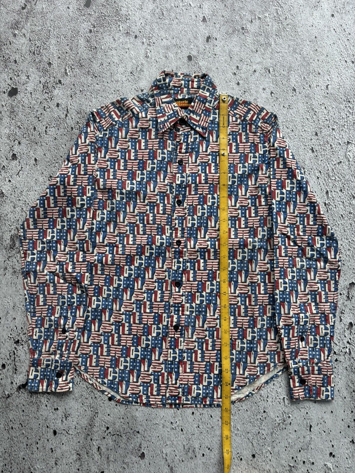 Hysteric Glamour Vintage Hsyteric Glamour Full Print shirt Size US M / EU 48-50 / 2 - 10 Thumbnail