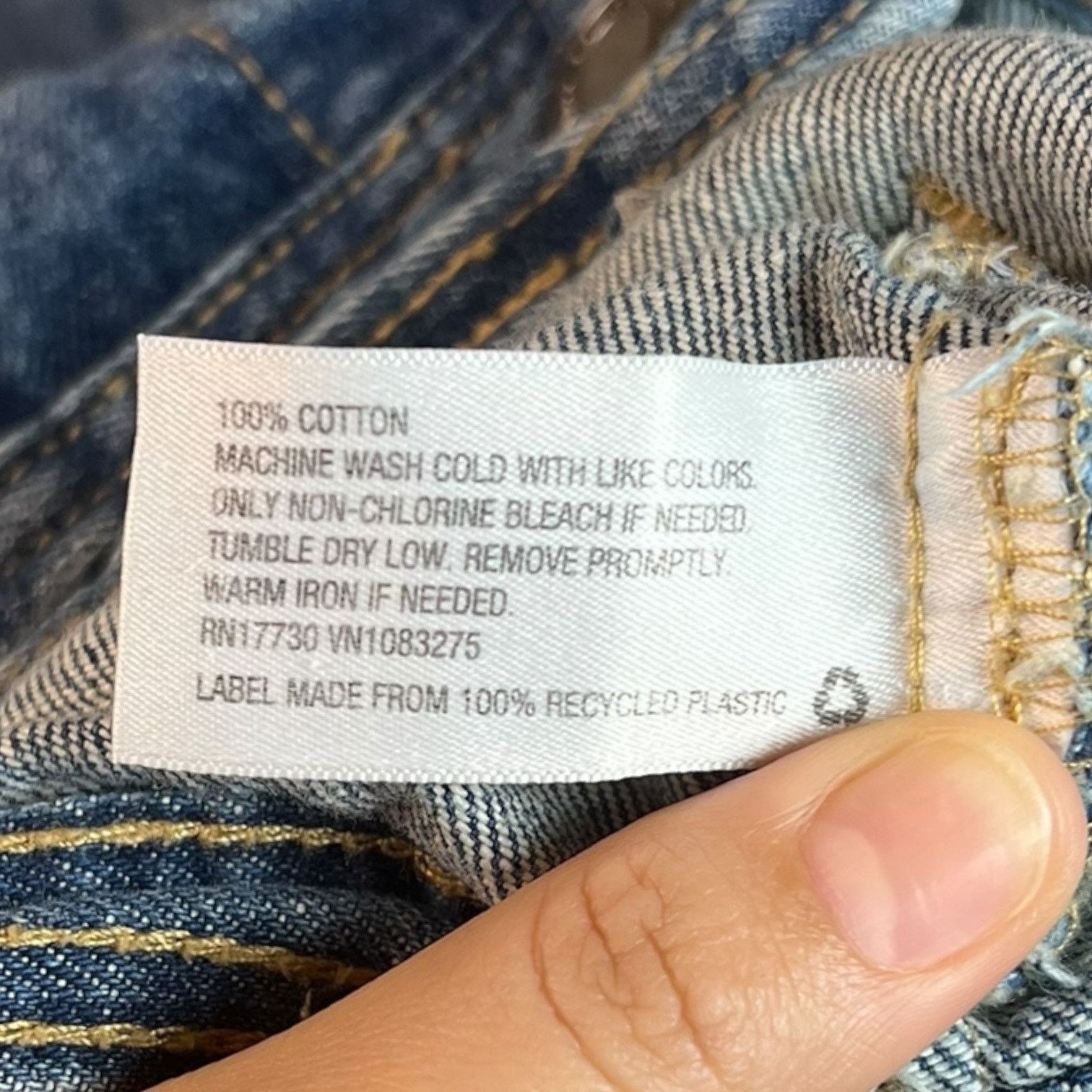 Mossimo Mossimo Denim Vest Women's Size S Distressed 100% Cotton Size S / US 4 / IT 40 - 4 Thumbnail