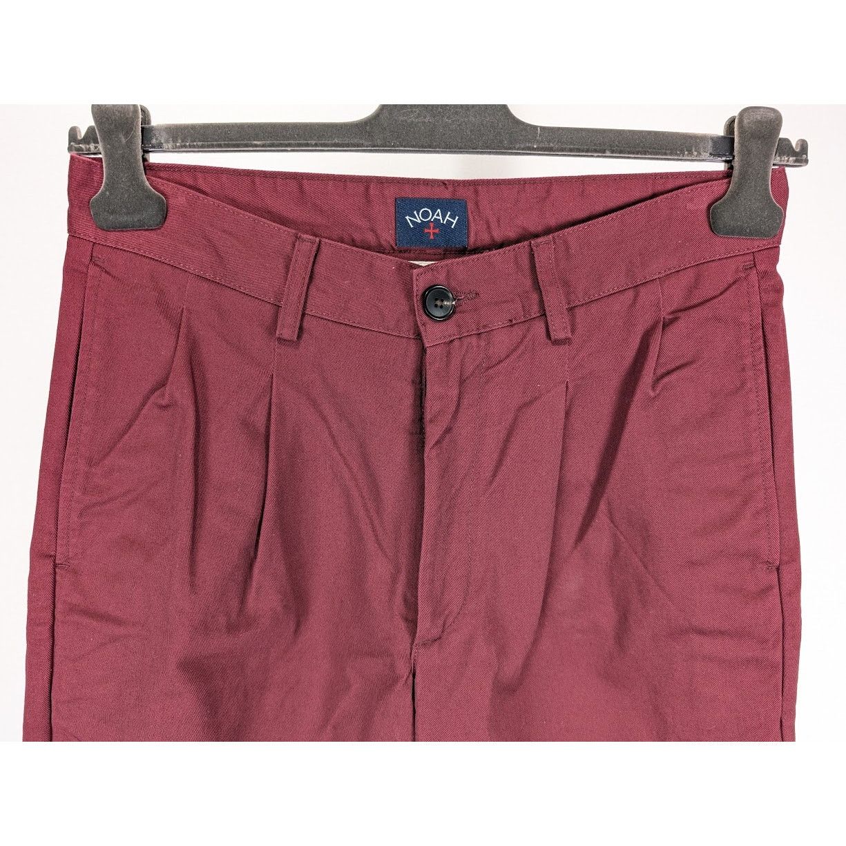 o1rshd1 Twill Double Pleat Pant in Wine