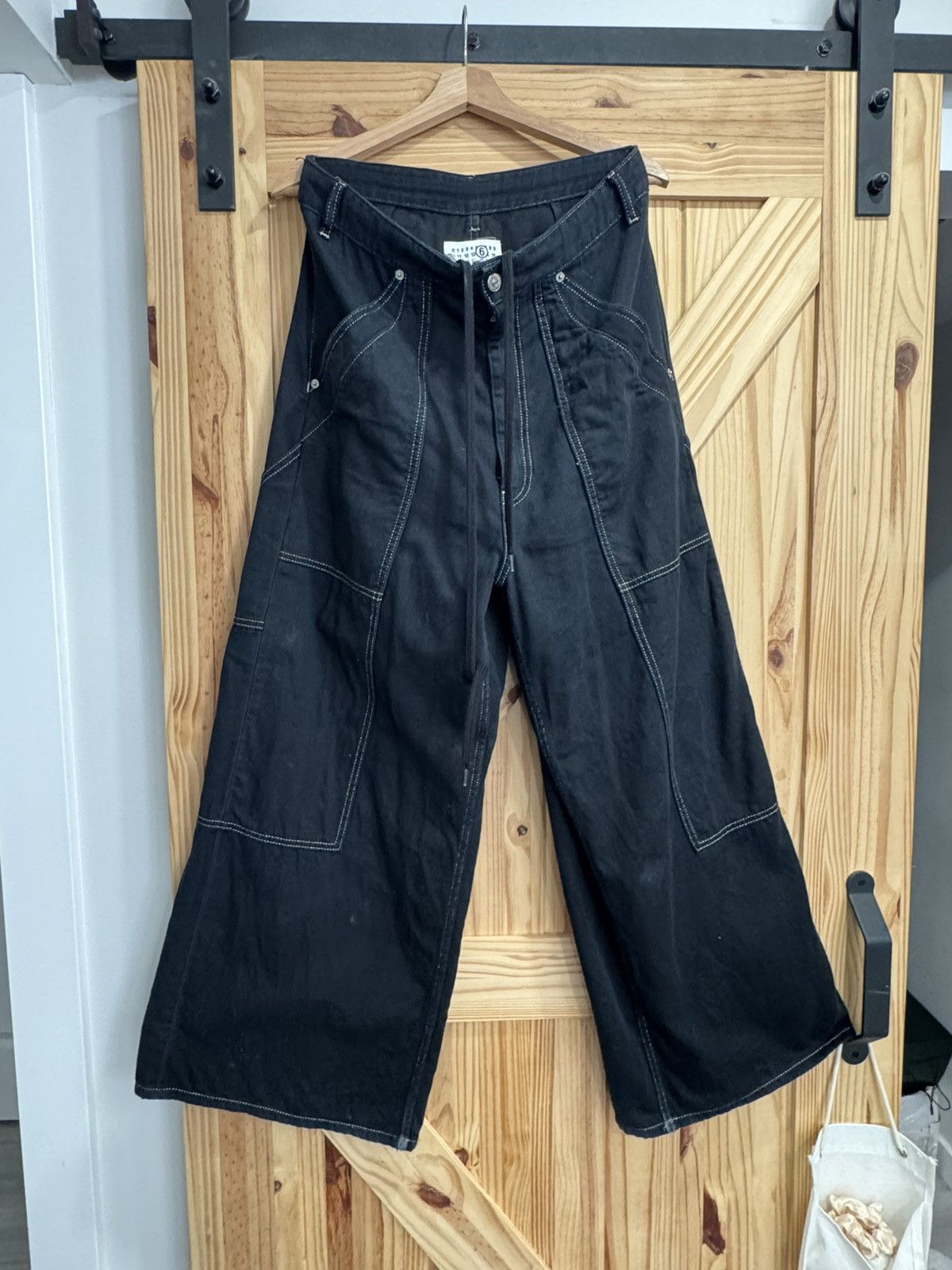 MM6 Maison Margiela MM6 Wide Leg Carpenter Panel pants Size US 32 / EU 48 - 1 Thumbnail