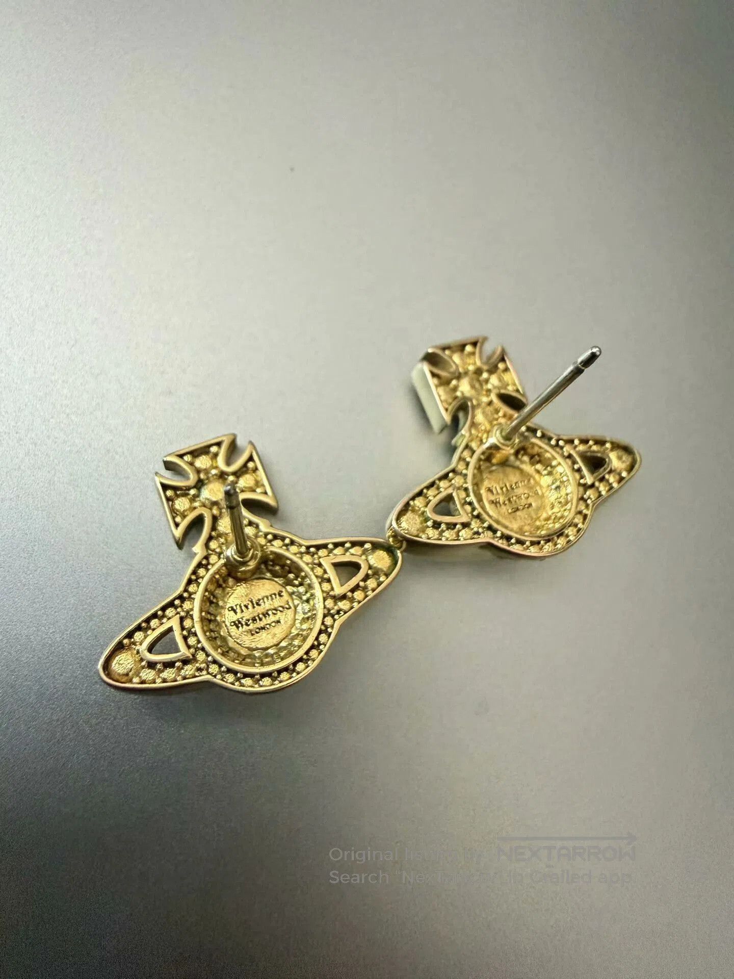 Vivienne Westwood Vivienne Westwood Saturn Earrings. Size ONE SIZE - 3 Thumbnail