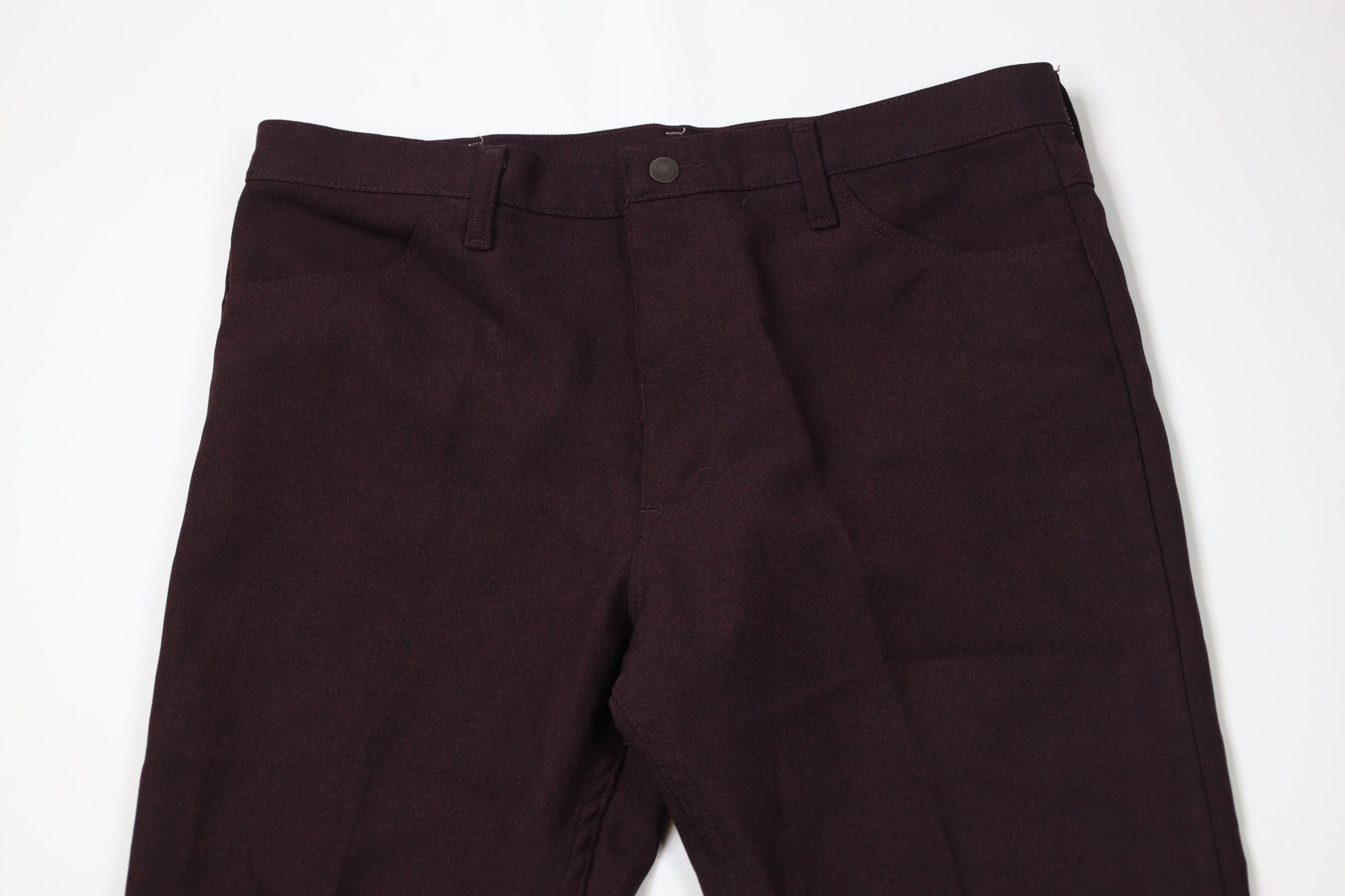 Vintage × Wrangler Vintage 90s Wrangler Wide Leg Chino Pants Heather Purple Size US 36 / EU 52 - 2 Thumbnail