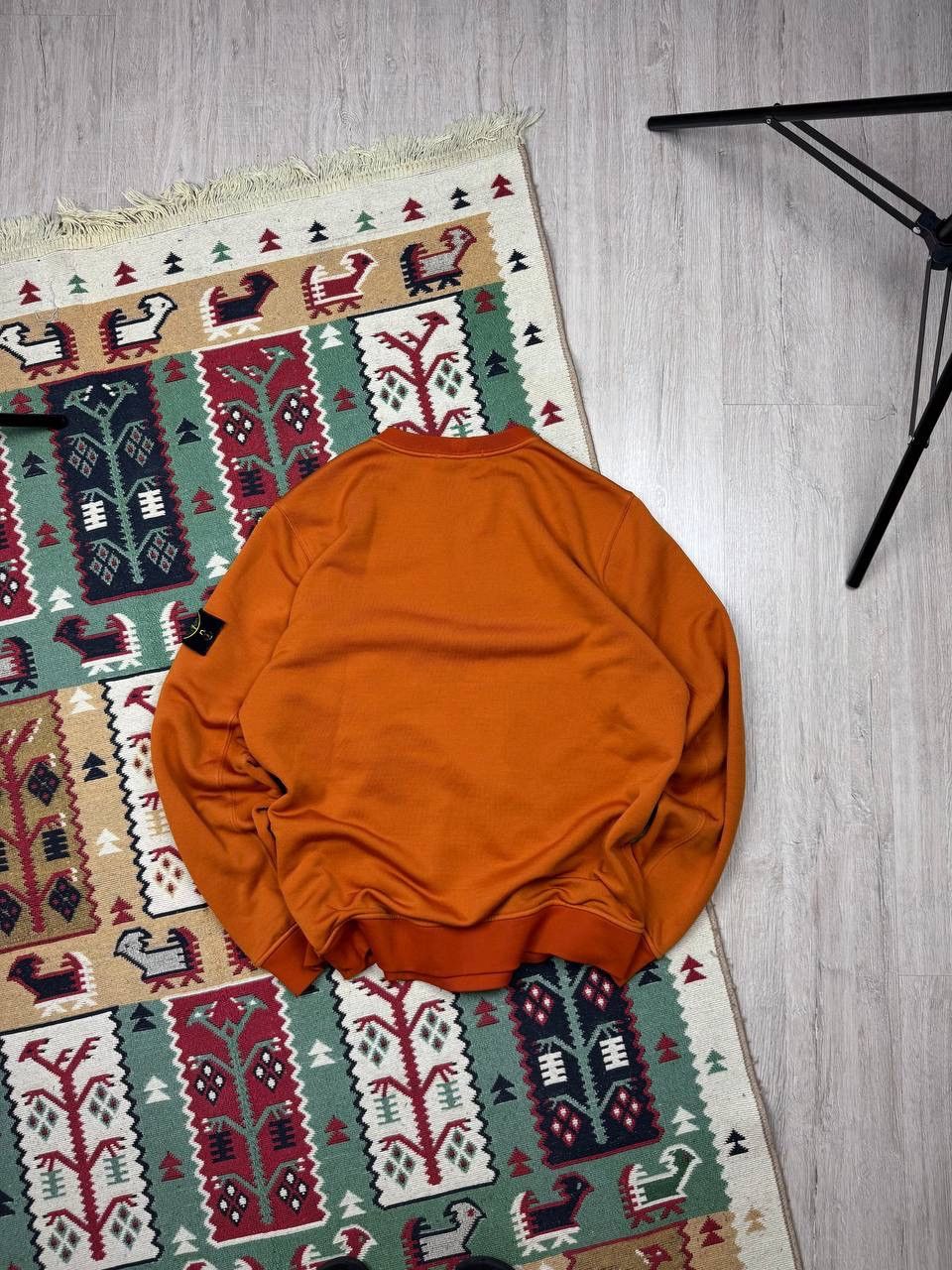 Japanese Brand × Stone Island × Vintage Vintage Stone Island Nylon Pocket Orange RARE Sweatshirt Size US L / EU 52-54 / 3 - 9 Thumbnail