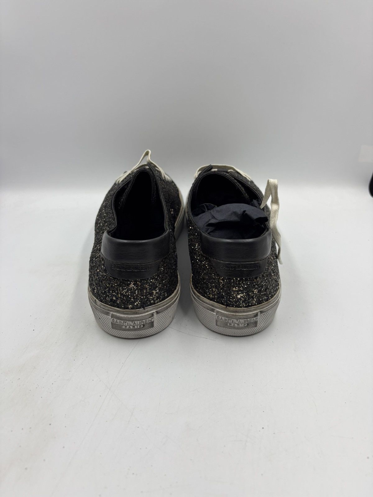 Saint Laurent Paris Saint Laurent Bedford Low Black Glitter Size US 13 / EU 46 - 3 Thumbnail
