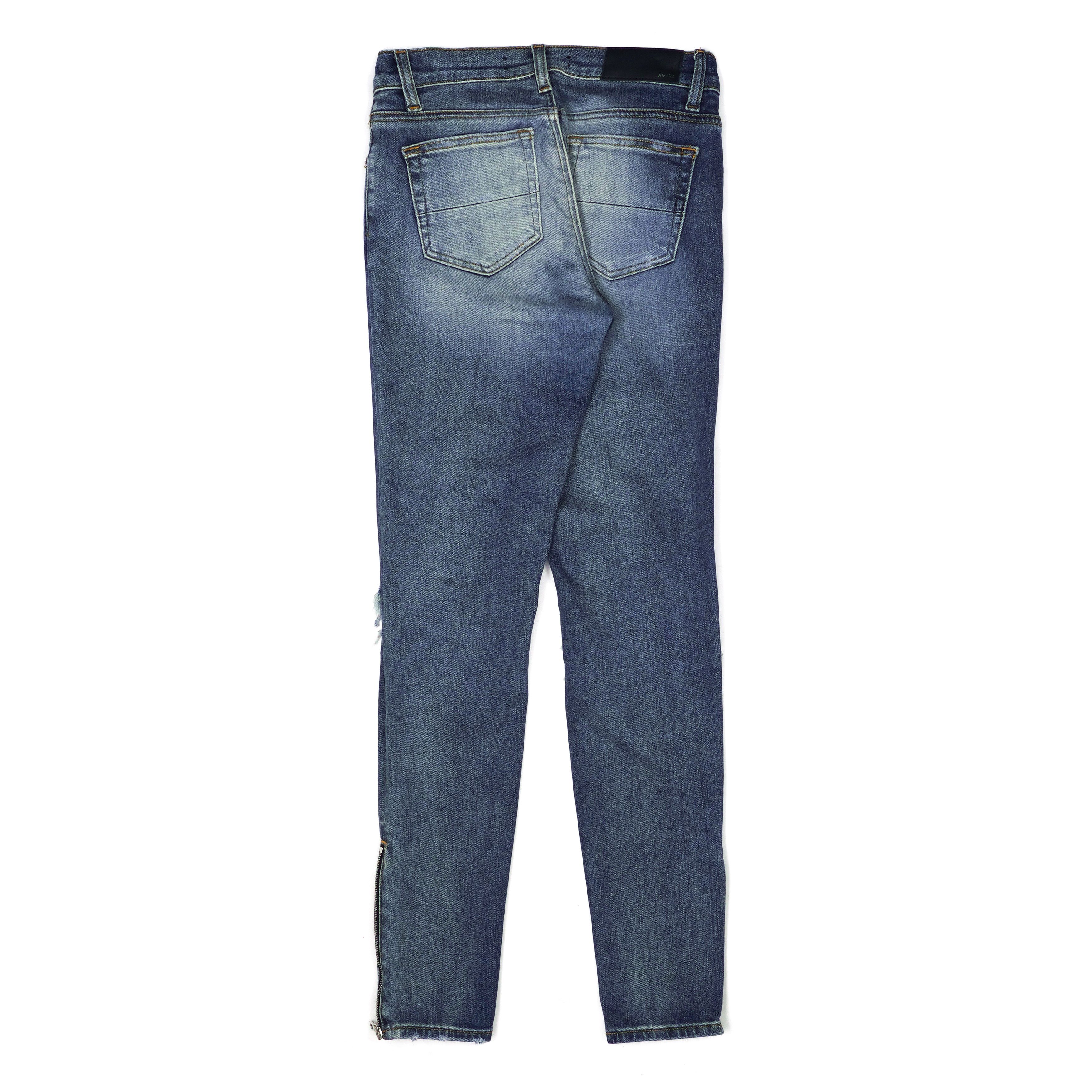 Amiri Amiri MX1 Distressed Jeans Size 26" / US 2 / IT 38 - 2 Thumbnail