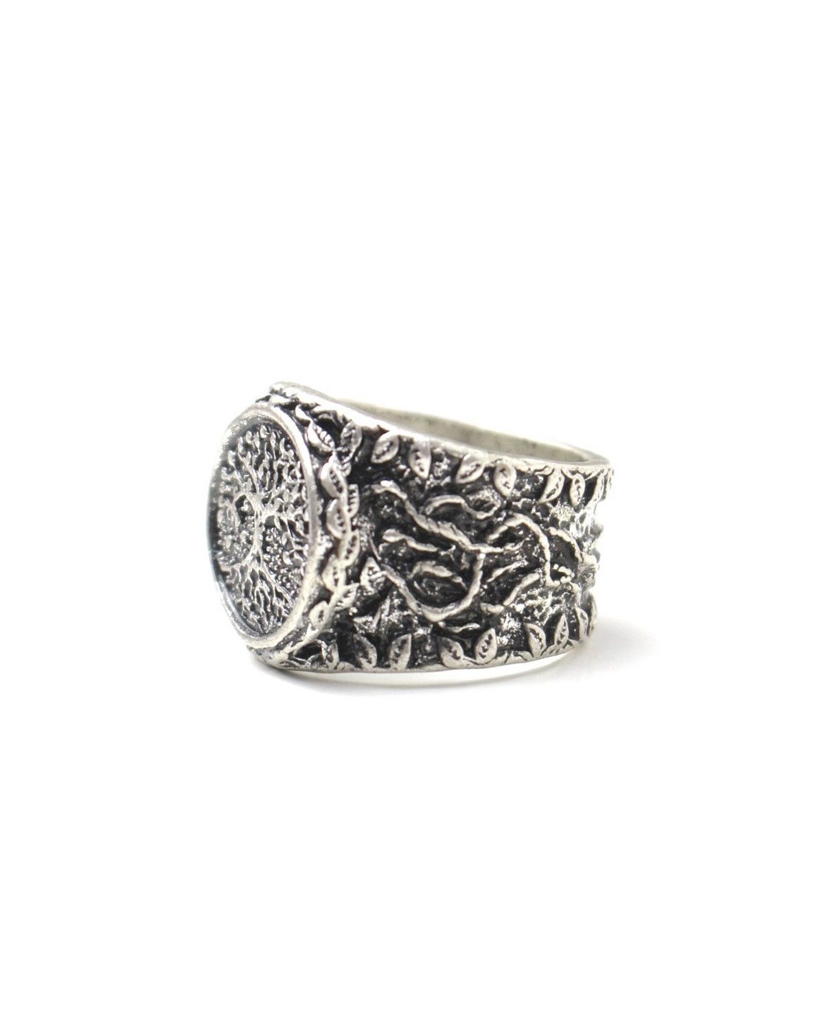 Vintage 2000S JAPANESE MADE TREE OF LIFE RING Size ONE SIZE - 3 Thumbnail
