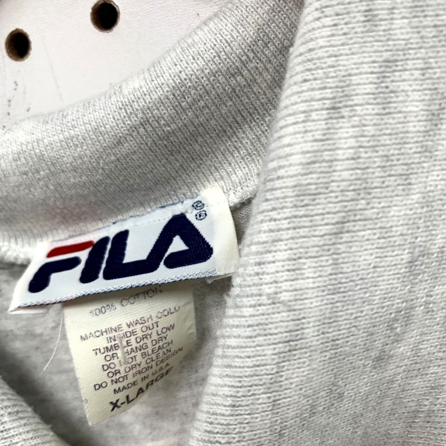 Fila Vintage FILA Polo Shirt Mens XL Gray Yellow Embroidered Logo Made In USA Size US XL / EU 56 / 4 - 7 Thumbnail