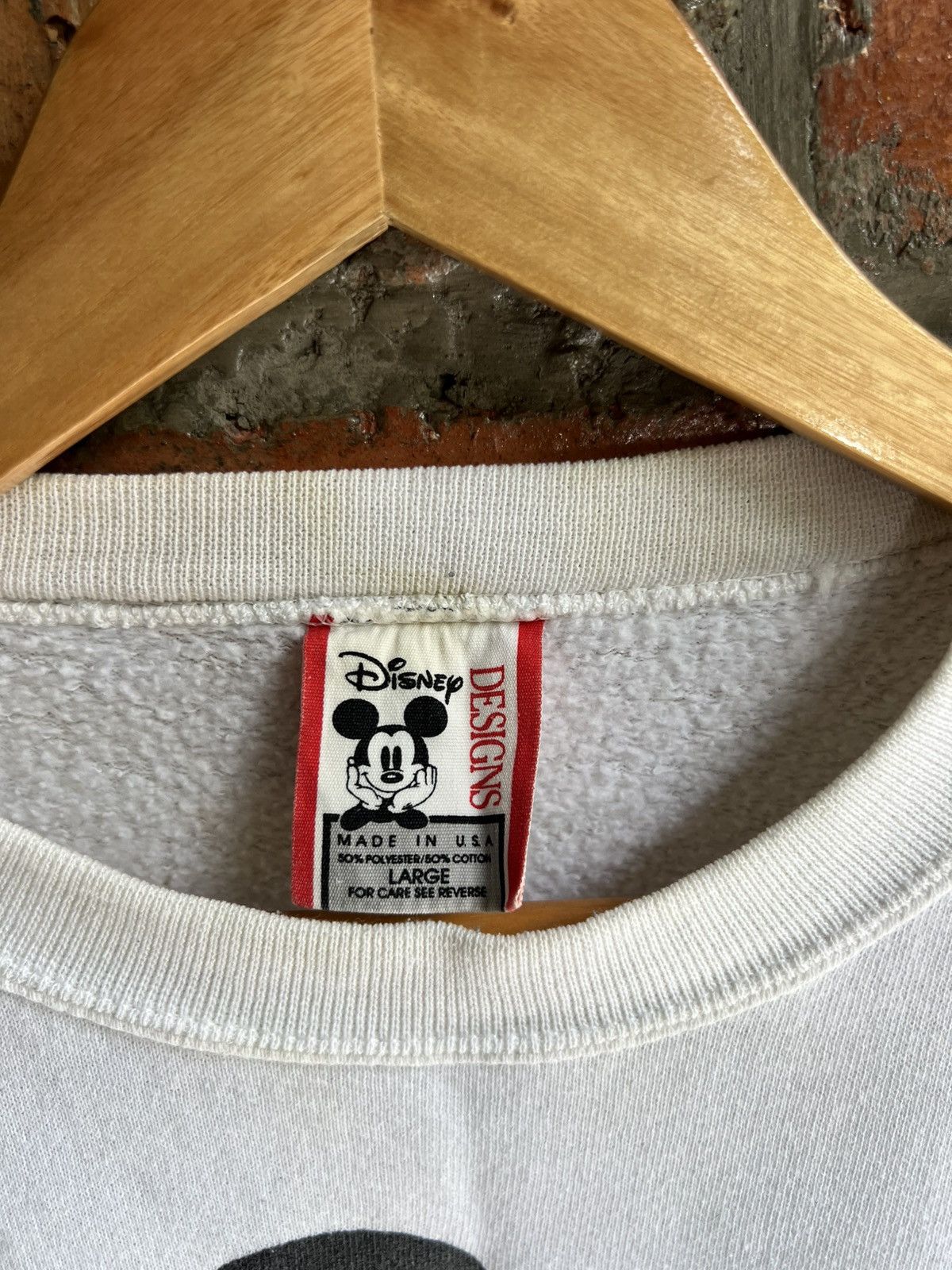 Cartoon Network × Disney Vintage Disney Mickey Mouse Sweatshirt Size US L / EU 52-54 / 3 - 3 Thumbnail
