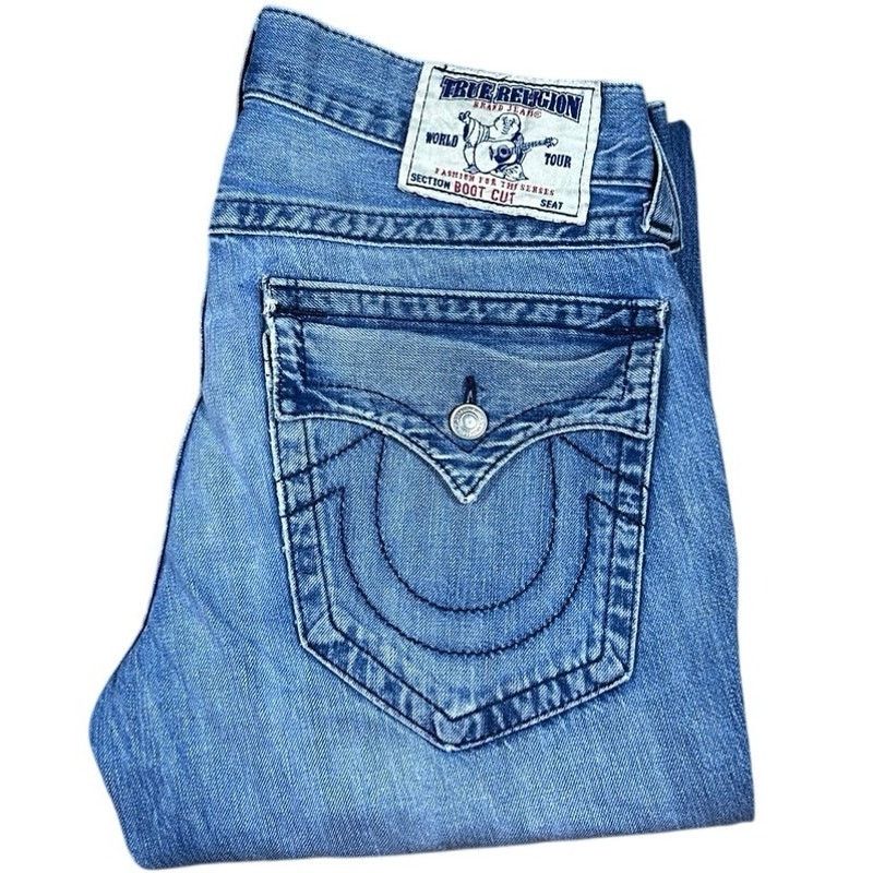 TRUE RELIGION スワロフスキー 25インチ ☆トゥルーレリジョン「 TRUE RELIGION 」スワロフスキー 25