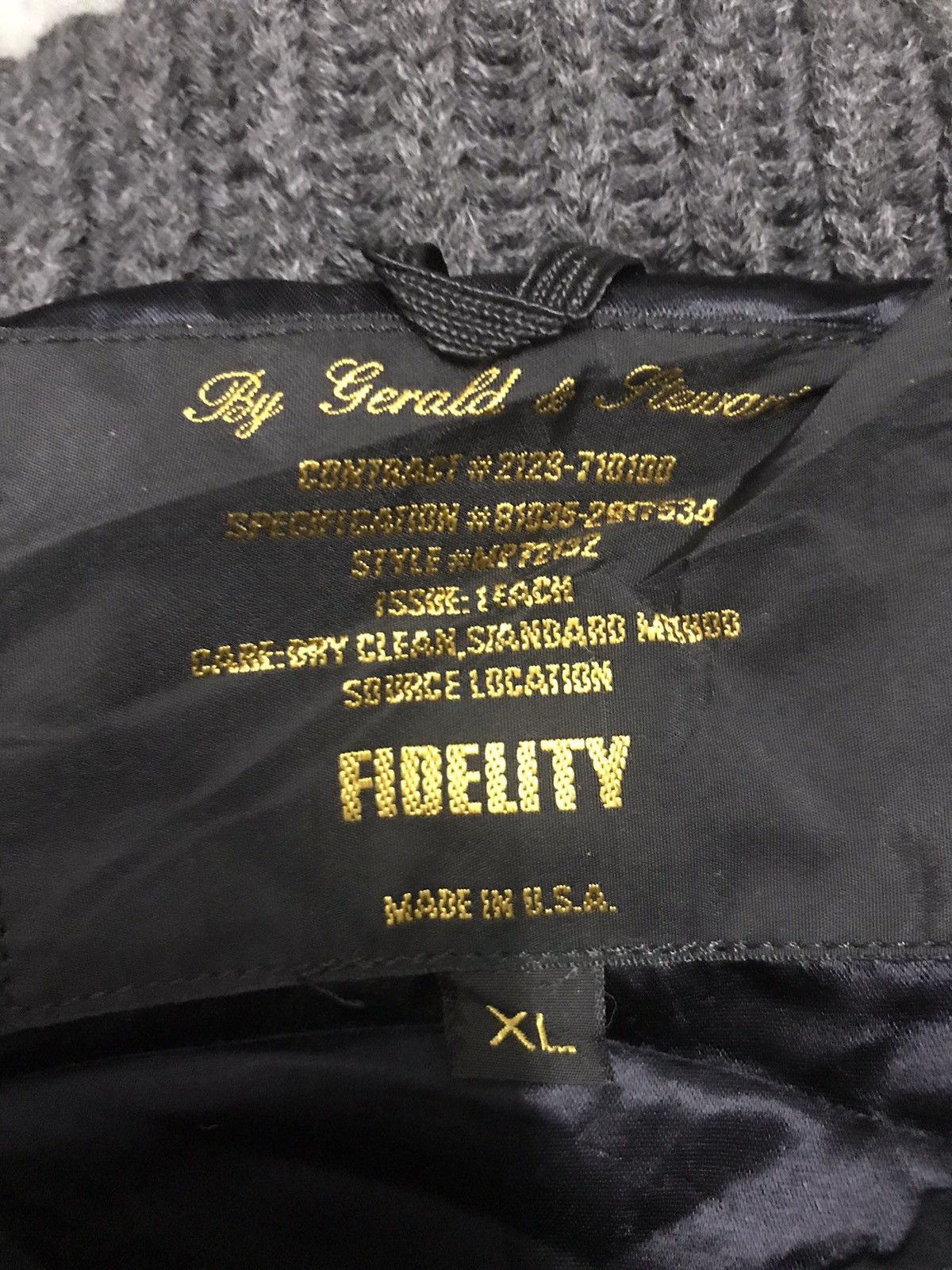 Vintage Gerald & Stewart Fidelity Wool Army Jacket Size US XL / EU 56 / 4 - 7 Thumbnail