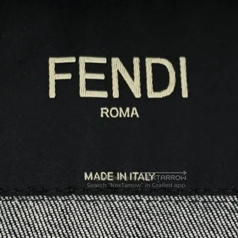 Fendi Fendi Black Denim Jacket for Men . Size US L / EU 52-54 / 3 - 7 Thumbnail