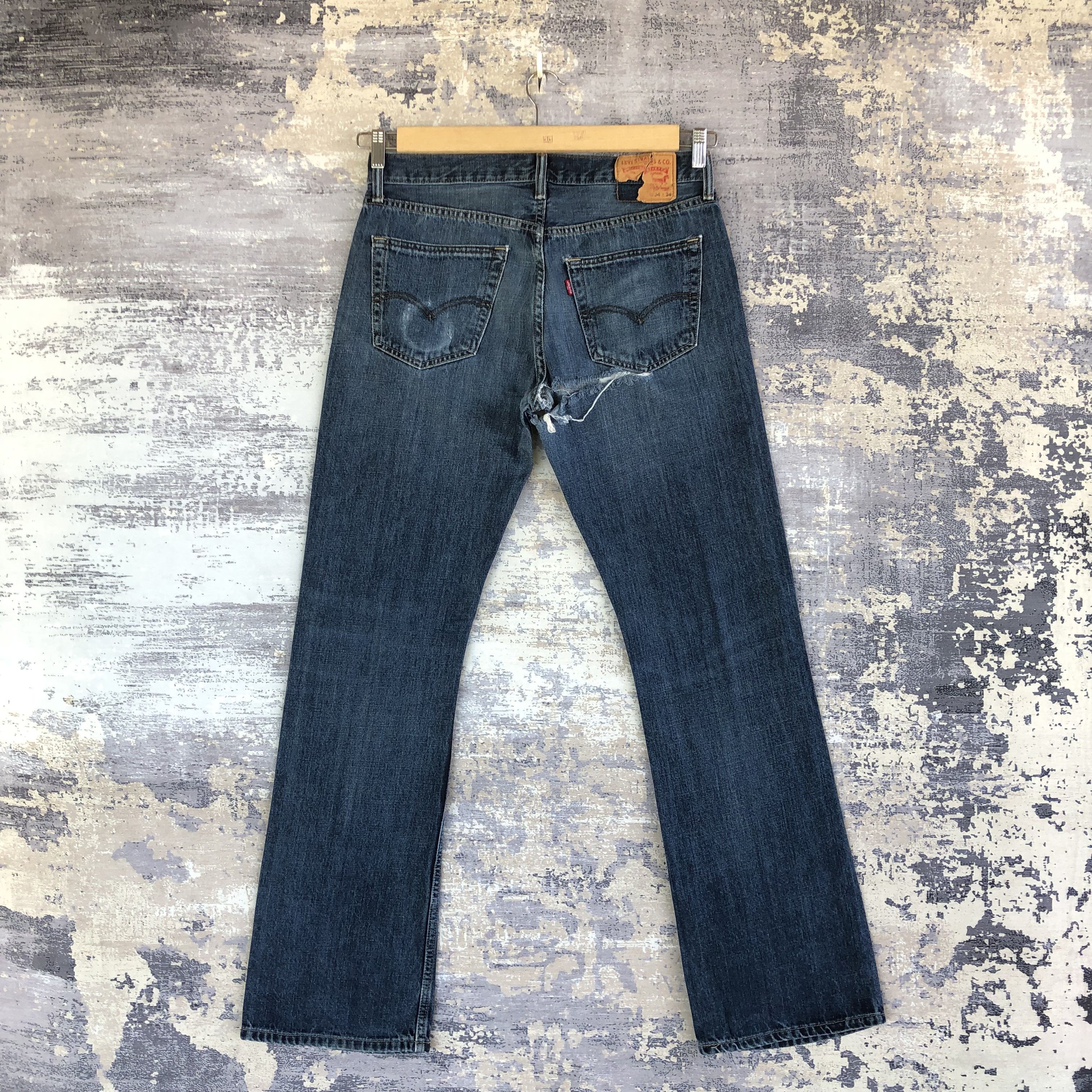 Levi's Levis 527 Flare Jeans Levi's Distressed Boot Cut Denim Size US 32 / EU 48 - 2 Thumbnail