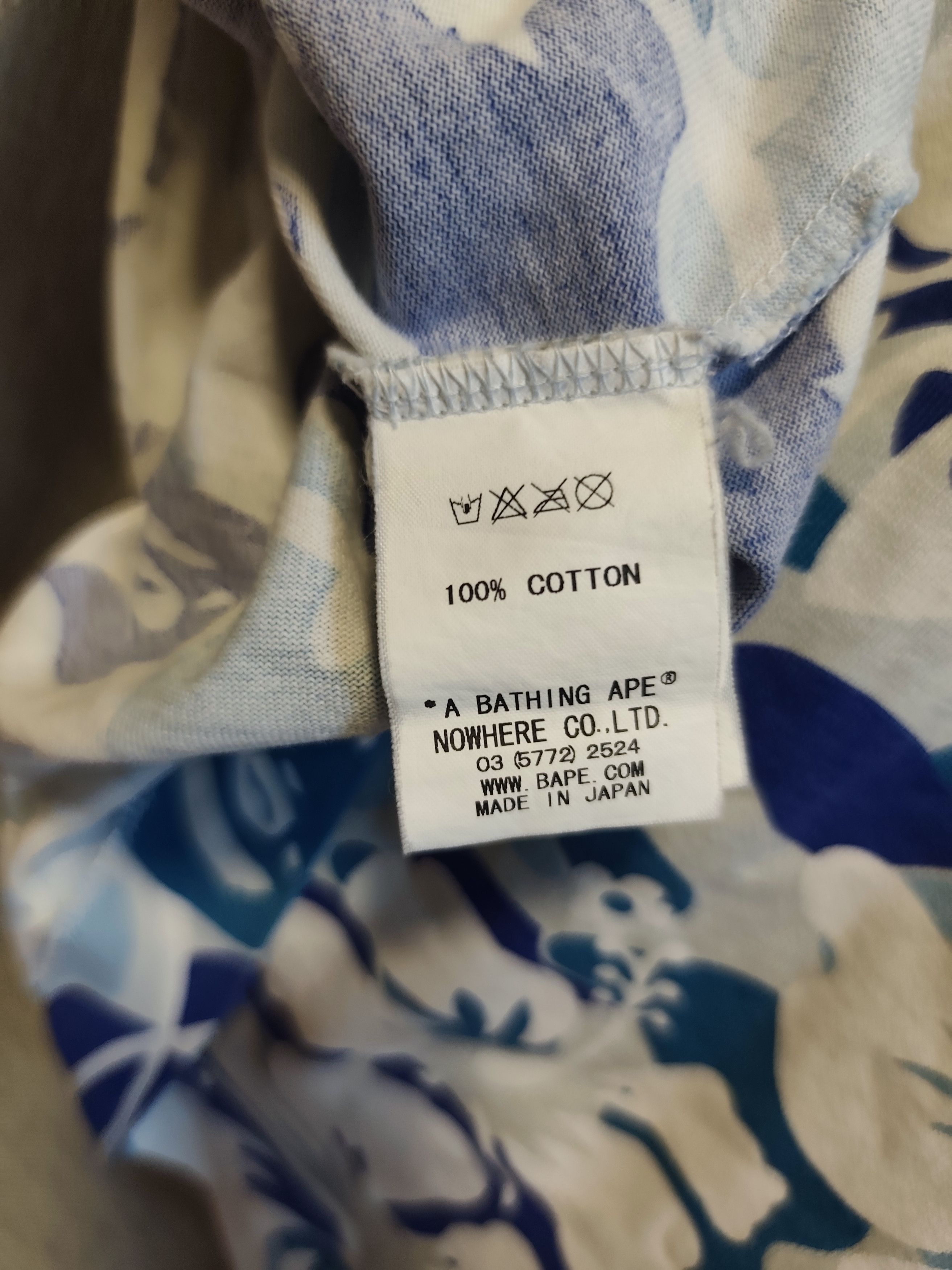 Bape Bape Aloha 2008 Spring/Summer Collection Tee Size US L / EU 52-54 / 3 - 10 Thumbnail