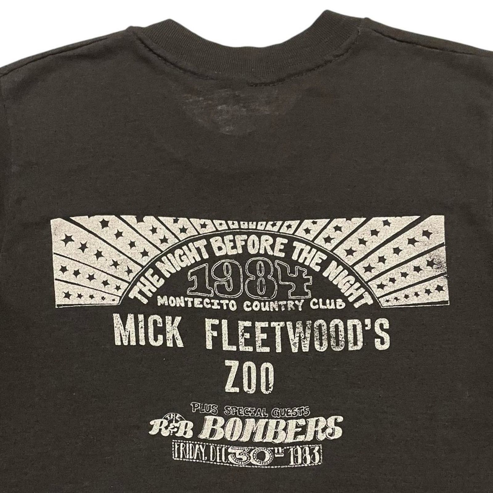 Vintage RARE VTG 1983 Mick Fleetwood of Fleetwood Mac band t-shirt Size US S / EU 44-46 / 1 - 4 Thumbnail