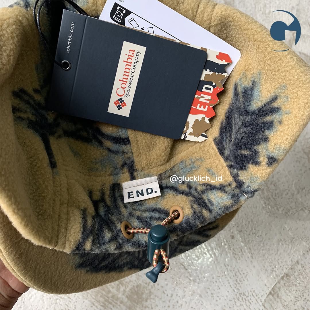 Columbia × END. Columbia, X END ‘Douglas Fir’ Fleece Cap Size ONE SIZE - 6 Thumbnail