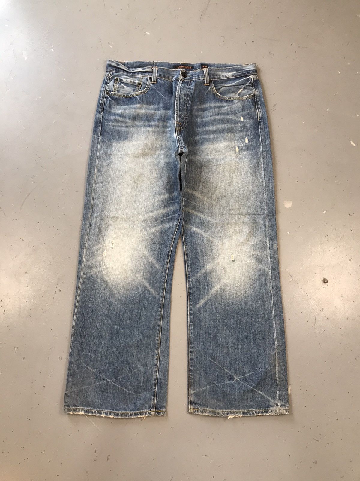 Christian Audigier × Ed Hardy × Vintage Vintage Ed hardy Christian Audigier printed denim Size US 38 / EU 54 - 2 Thumbnail