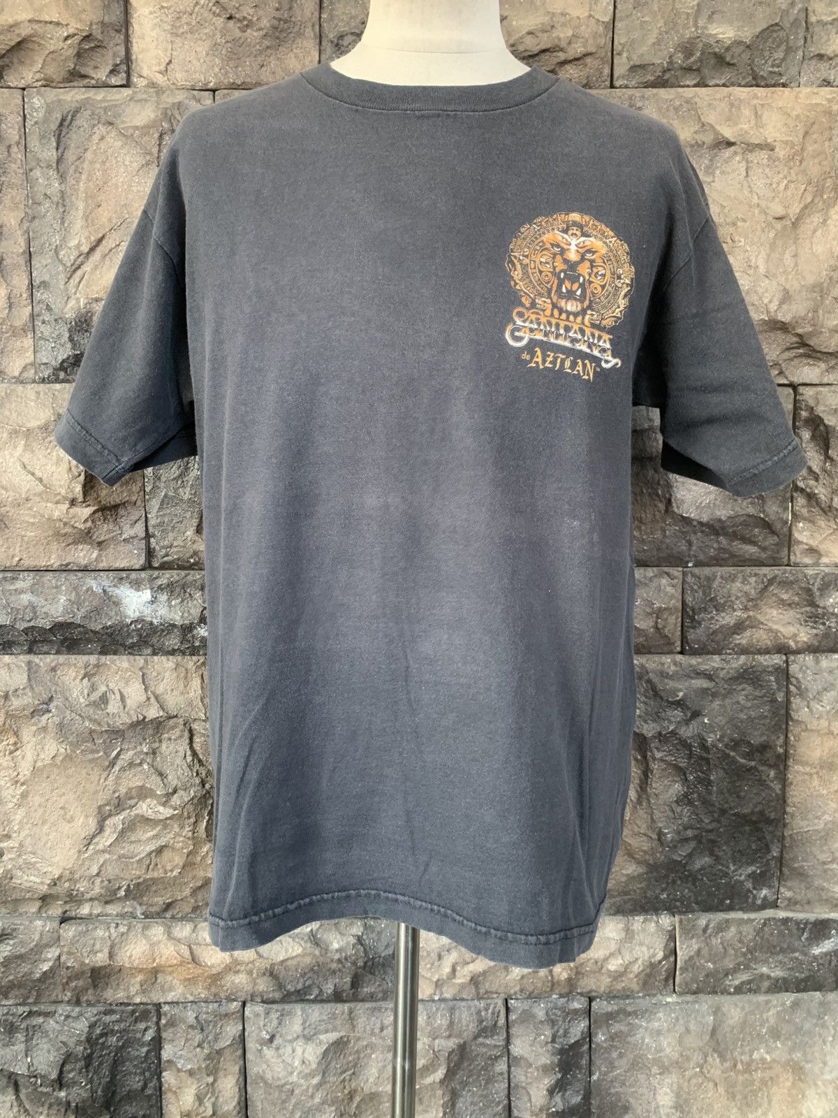 Band Tees Vintage 90s Santana Rock Band T shirt Size US L / EU 52-54 / 3 - 4 Thumbnail