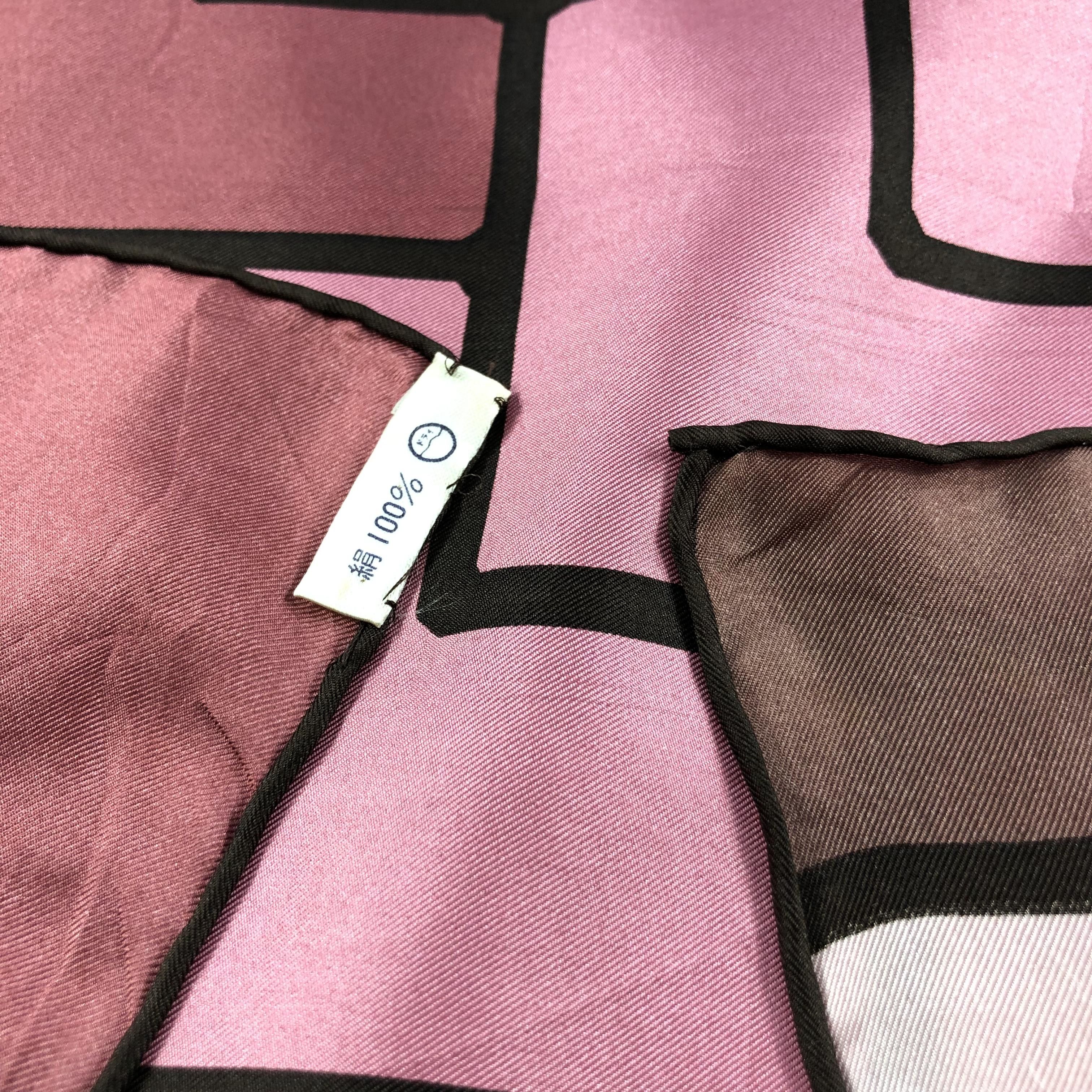 Vintage Vintage Dessins Medaille by Y. Masuda Silk Scarf M367 Size ONE SIZE - 8 Thumbnail