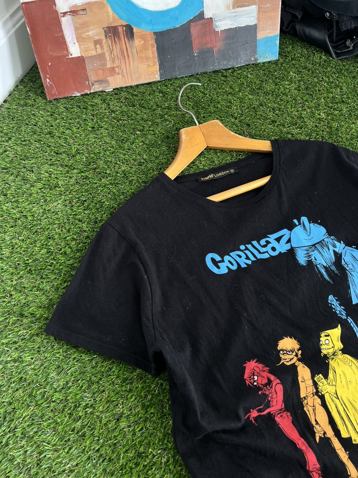 Band Tees Vintage Gorillaz 2016 licensed tshirt big logo centre L Size US L / EU 52-54 / 3 - 2 Thumbnail